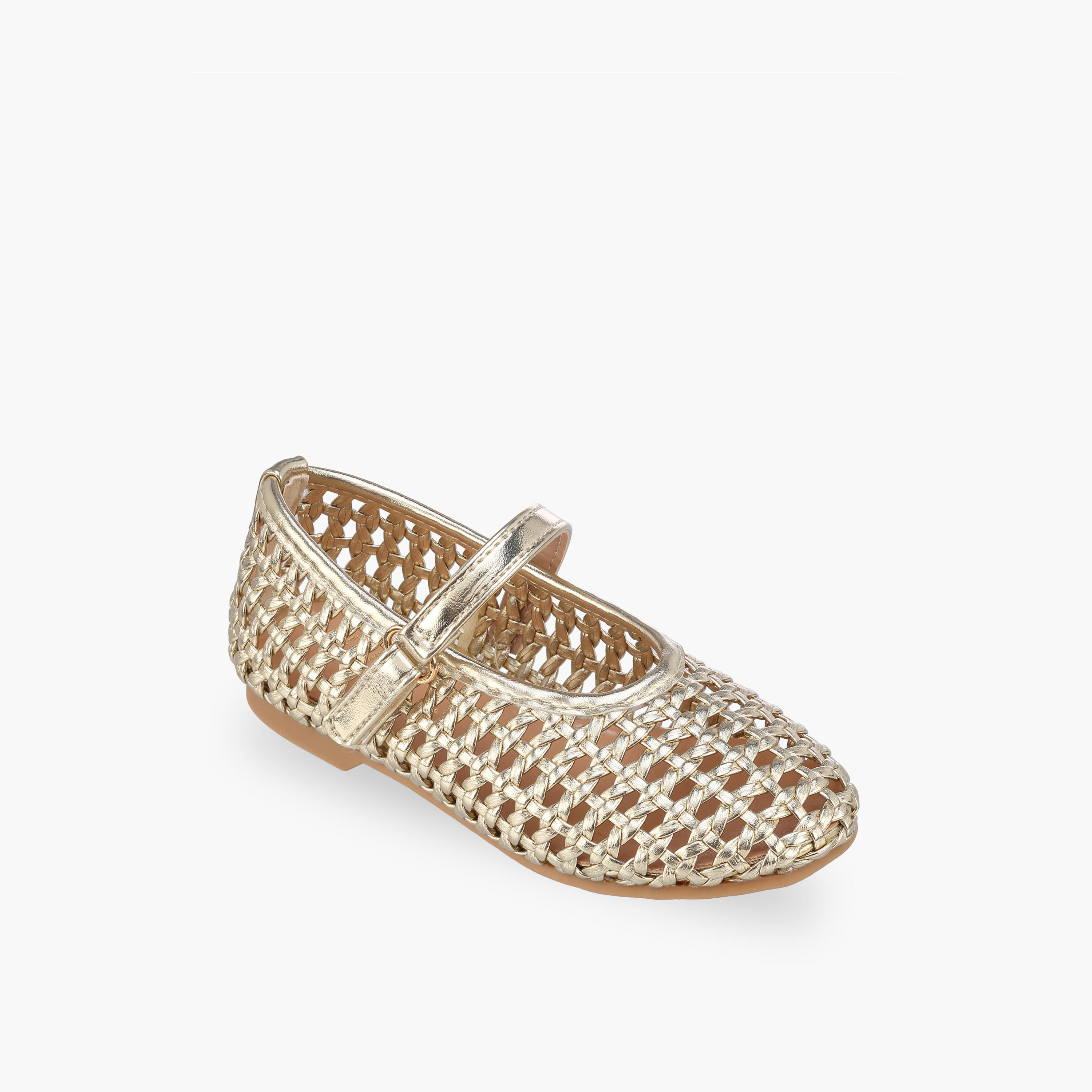 حذاء ماري جين بشريط إغلاق لاصق للبنات من جونيورز-girls-shoes-maryjanes-image-2