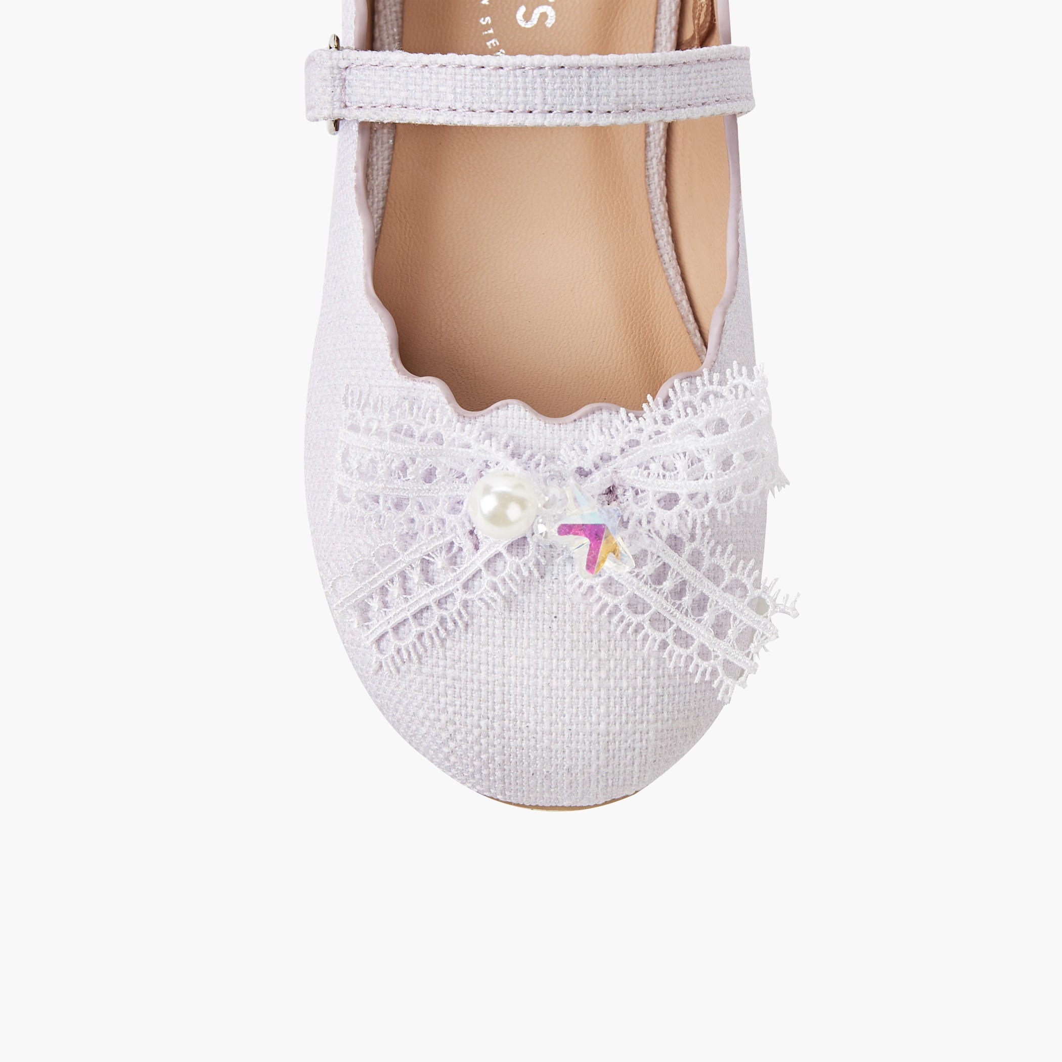 Juniors Girls Hook & Loop Ballerina Shoes-girls-shoes-maryjanes-image-5