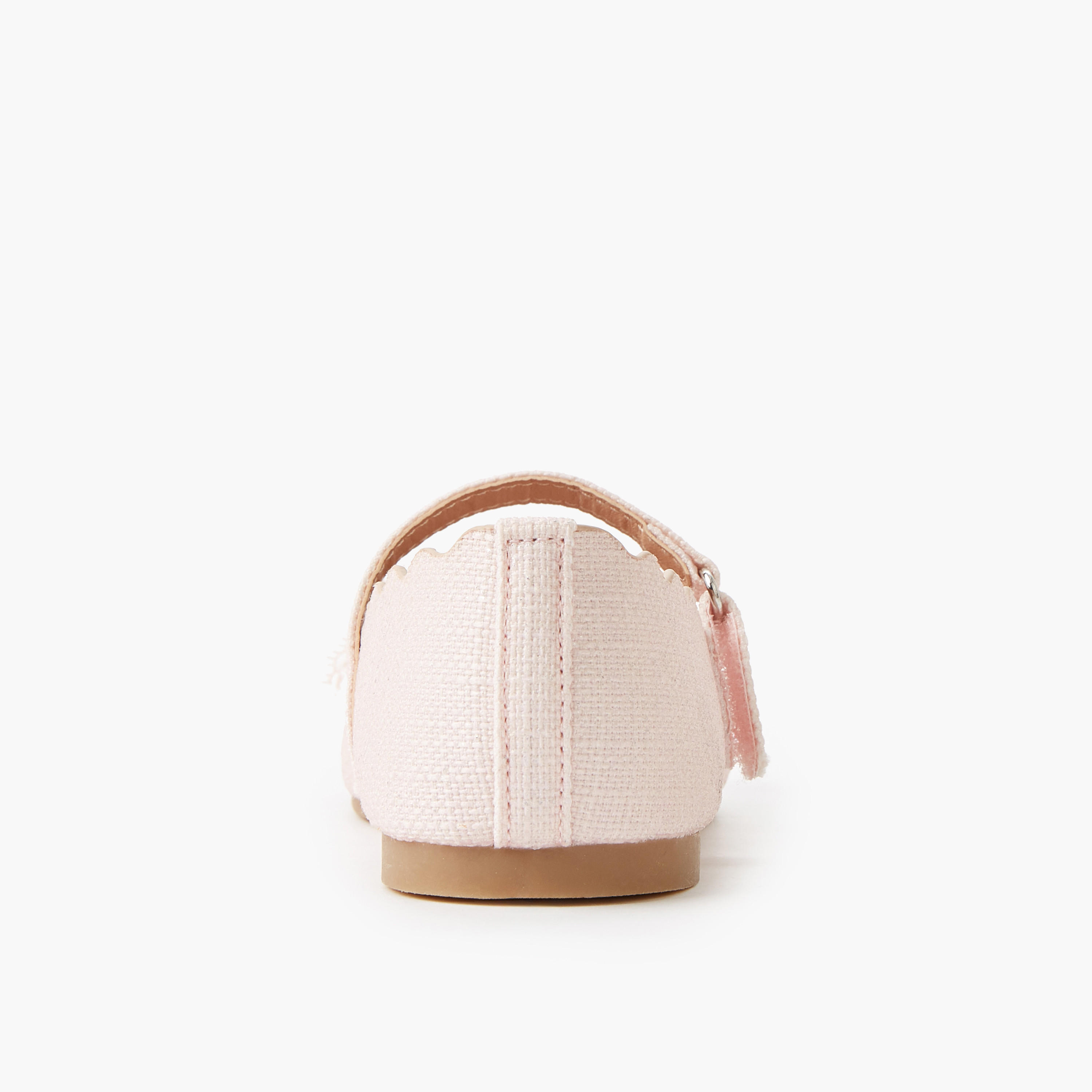 Juniors Girls Hook & Loop Ballerina Shoes-girls-shoes-maryjanes-image-4