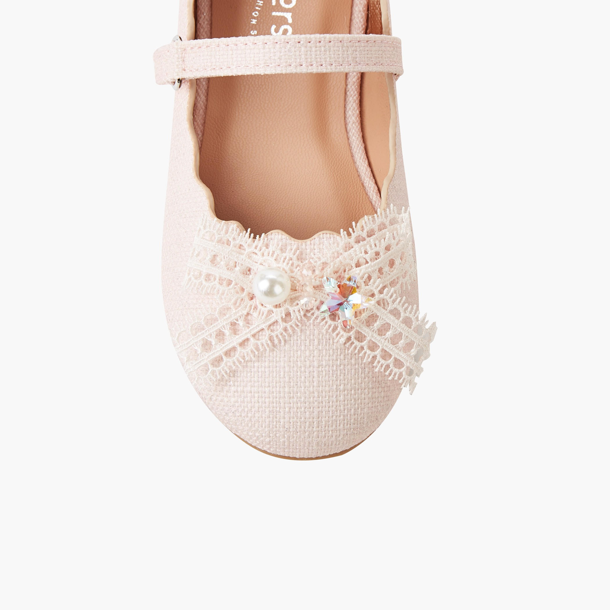 Juniors Girls Hook & Loop Ballerina Shoes-girls-shoes-maryjanes-image-5