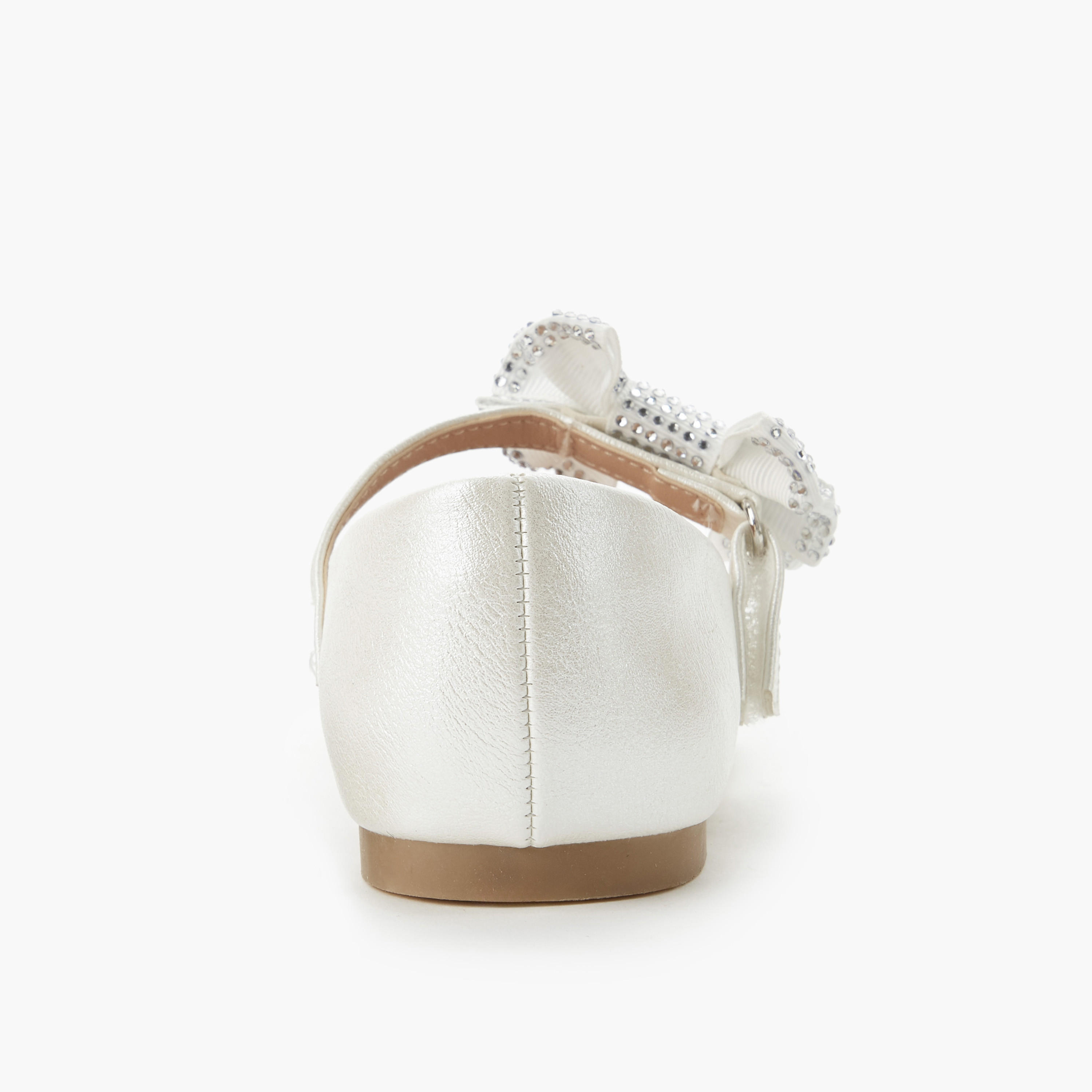 حذاء باليرينا بشريط إغلاق لاصق للبنات من جونيورز-girls-shoes-maryjanes-image-4