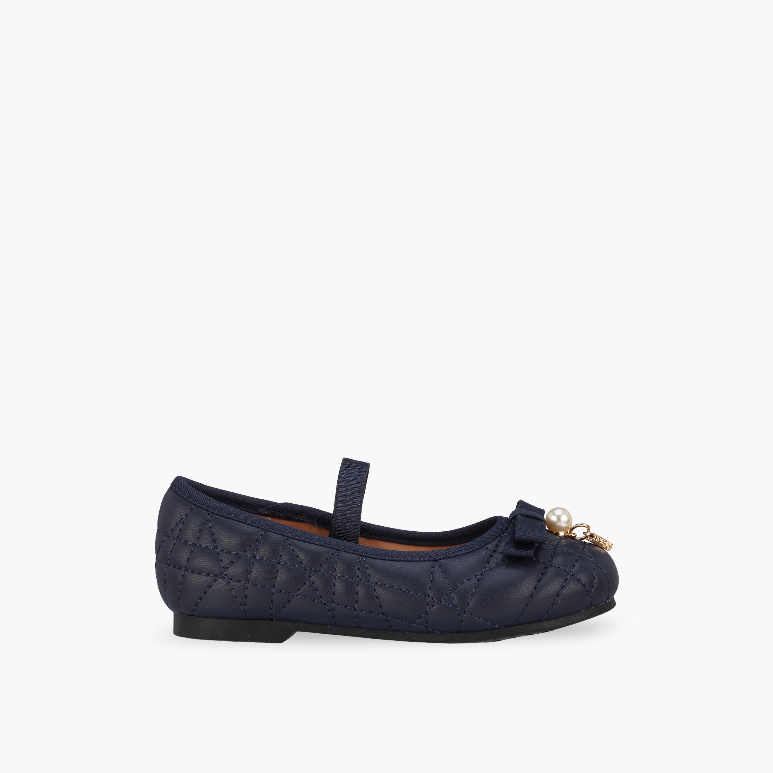 حذاء باليرينا بزينة فيونكة للبنات من جونيورز-girls-shoes-ballerinas-image-3