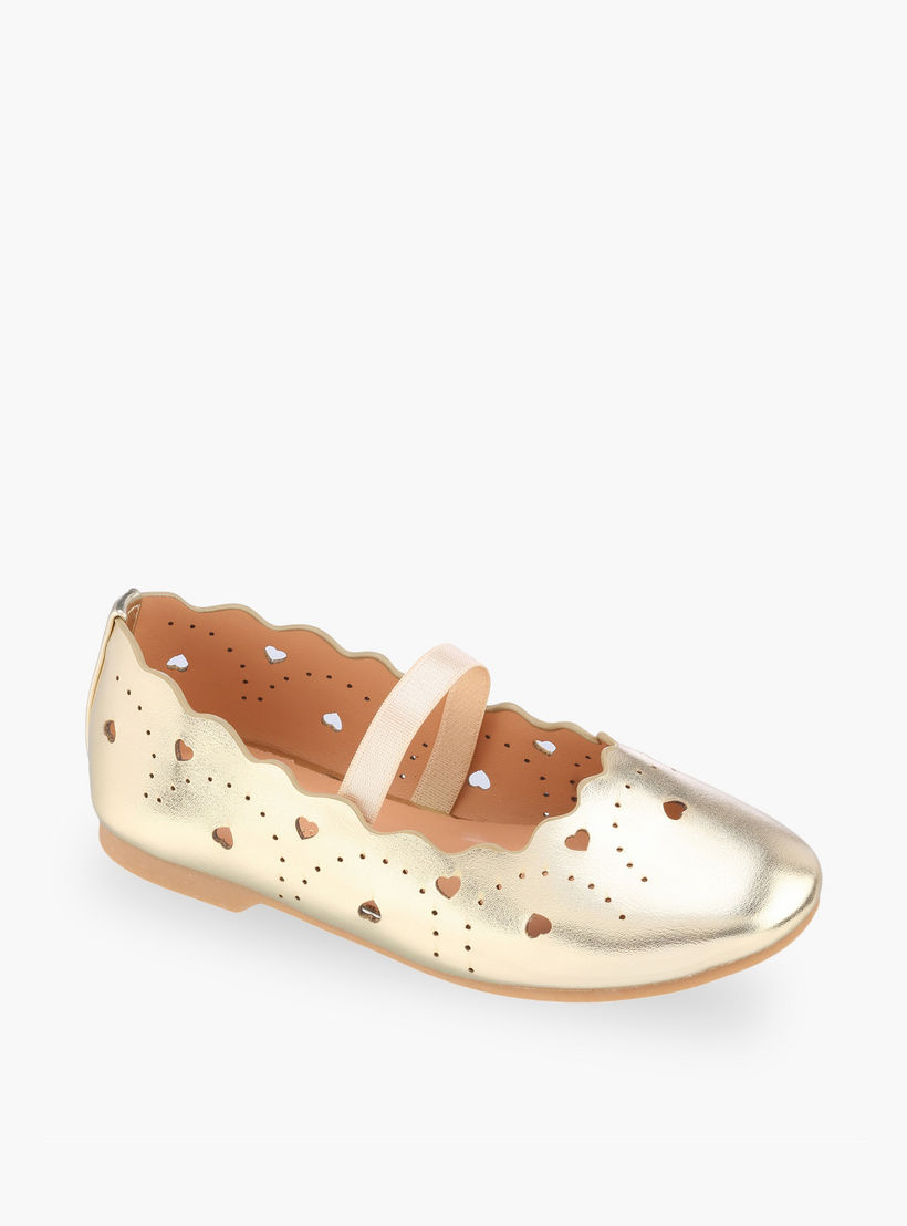 Juniors Girls Elastic Strap Ballerina Shoes-girls-shoes-ballerinas-image-2