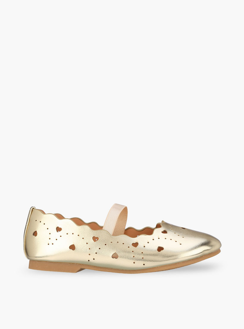 Juniors Girls Elastic Strap Ballerina Shoes-girls-shoes-ballerinas-image-3