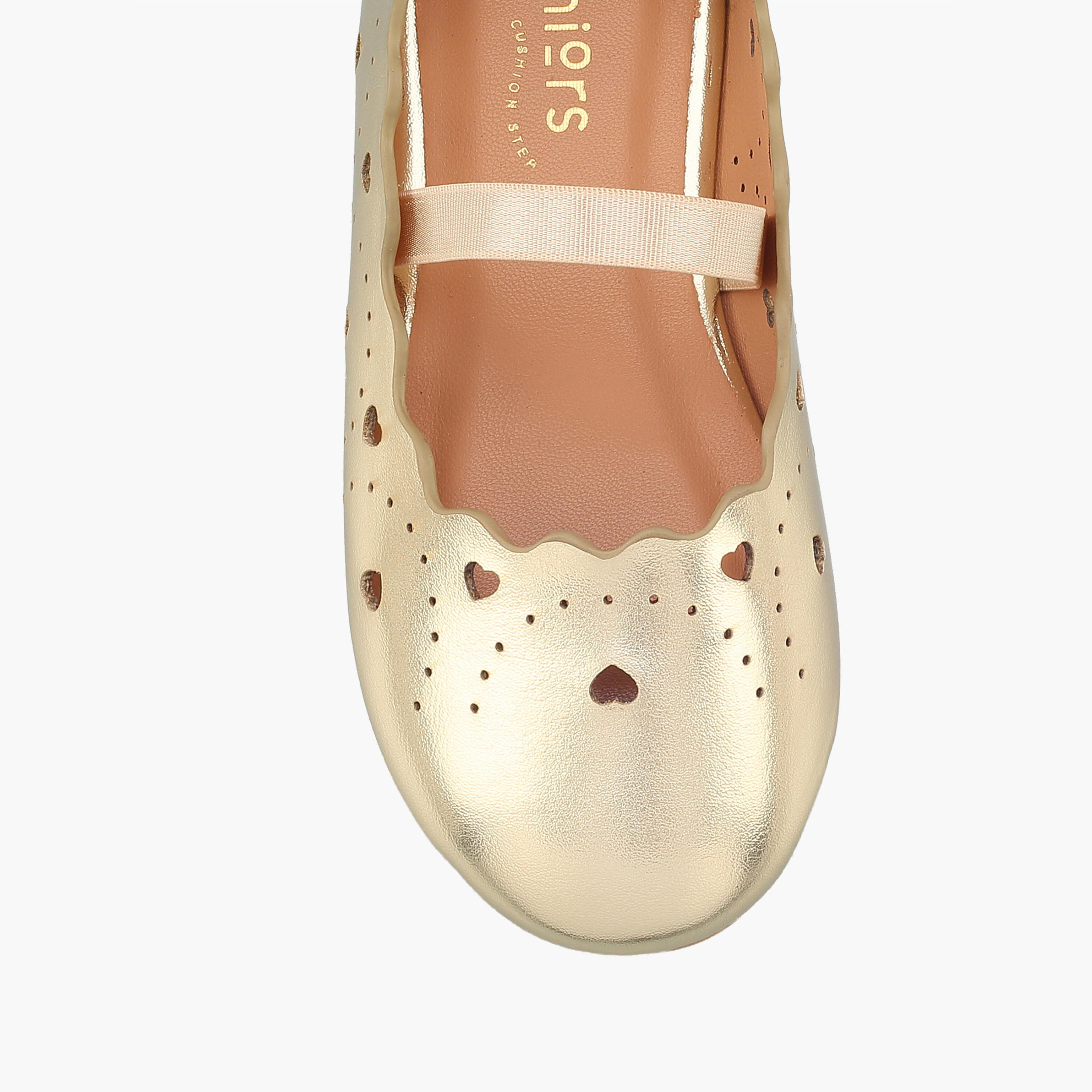 Juniors Girls Elastic Strap Ballerina Shoes-girls-shoes-ballerinas-image-4