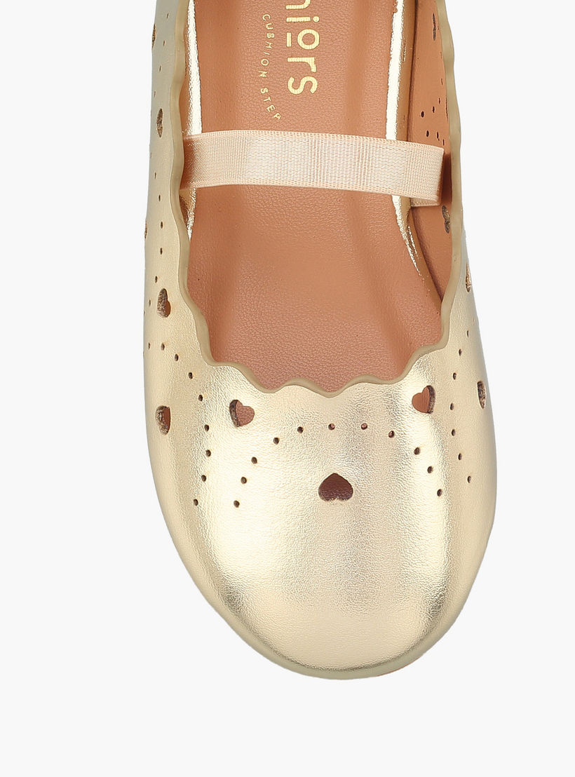 Juniors Girls Elastic Strap Ballerina Shoes-girls-shoes-ballerinas-image-4