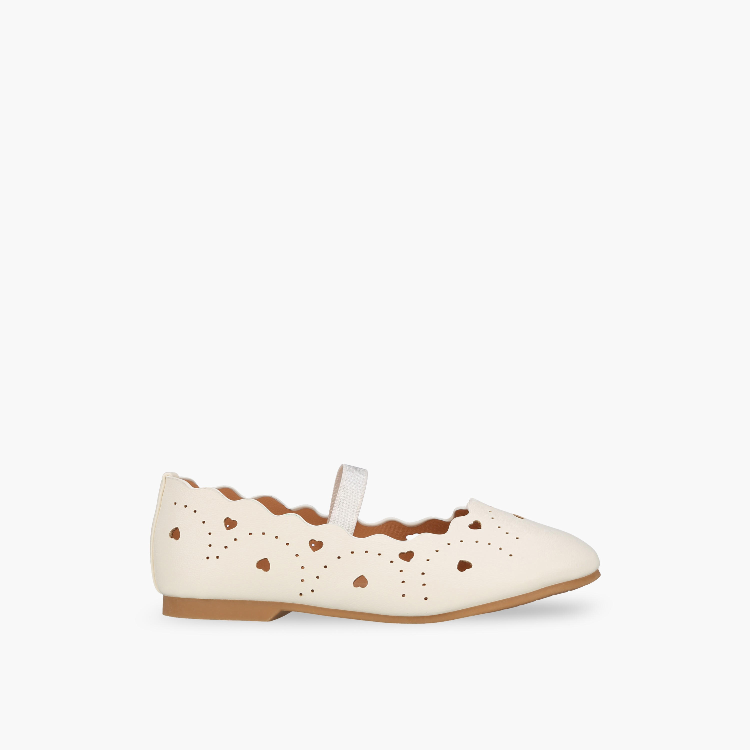حذاء باليرينا بحزام مطاطي للبنات من جونيورز-girls-shoes-ballerinas-image-3