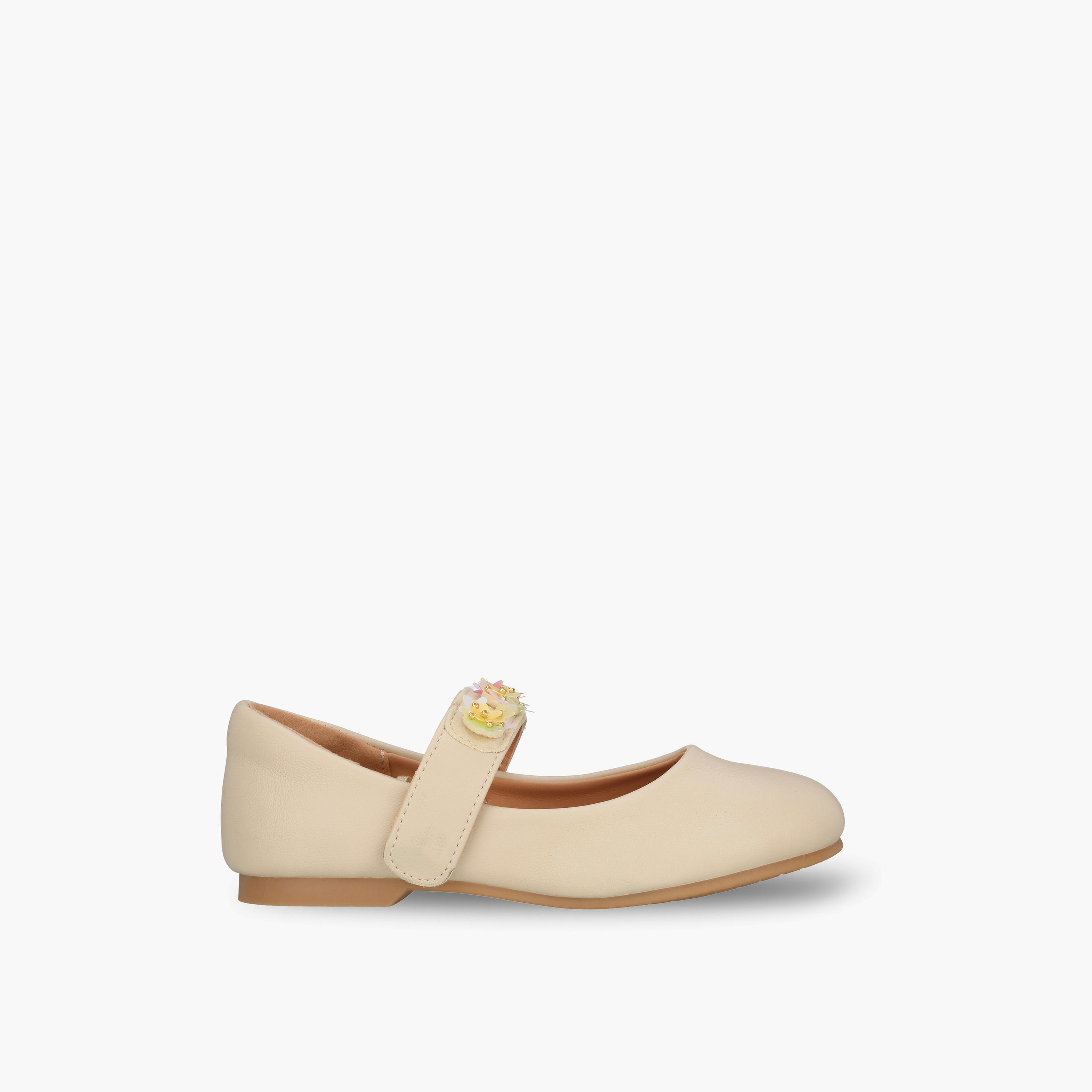 حذاء ماري جين مزين بالأزهار للبنات من جونيورز-girls-shoes-maryjanes-image-3