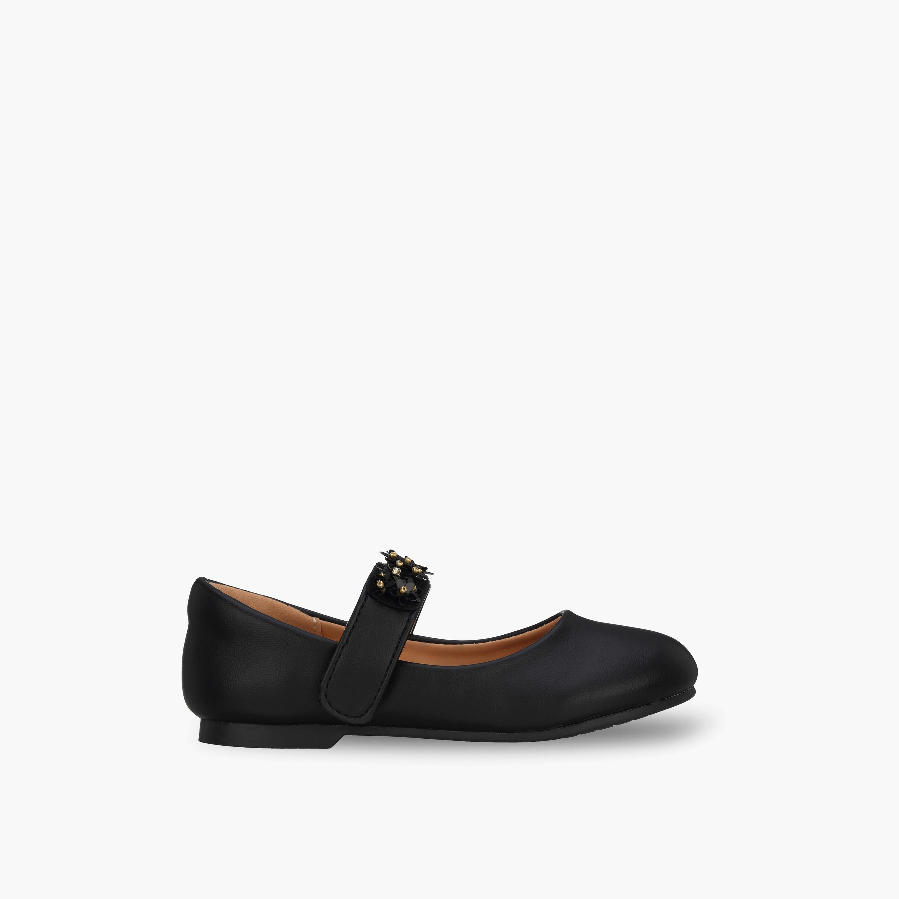 حذاء ماري جين مزين بالأزهار للبنات من جونيورز-girls-shoes-maryjanes-image-3