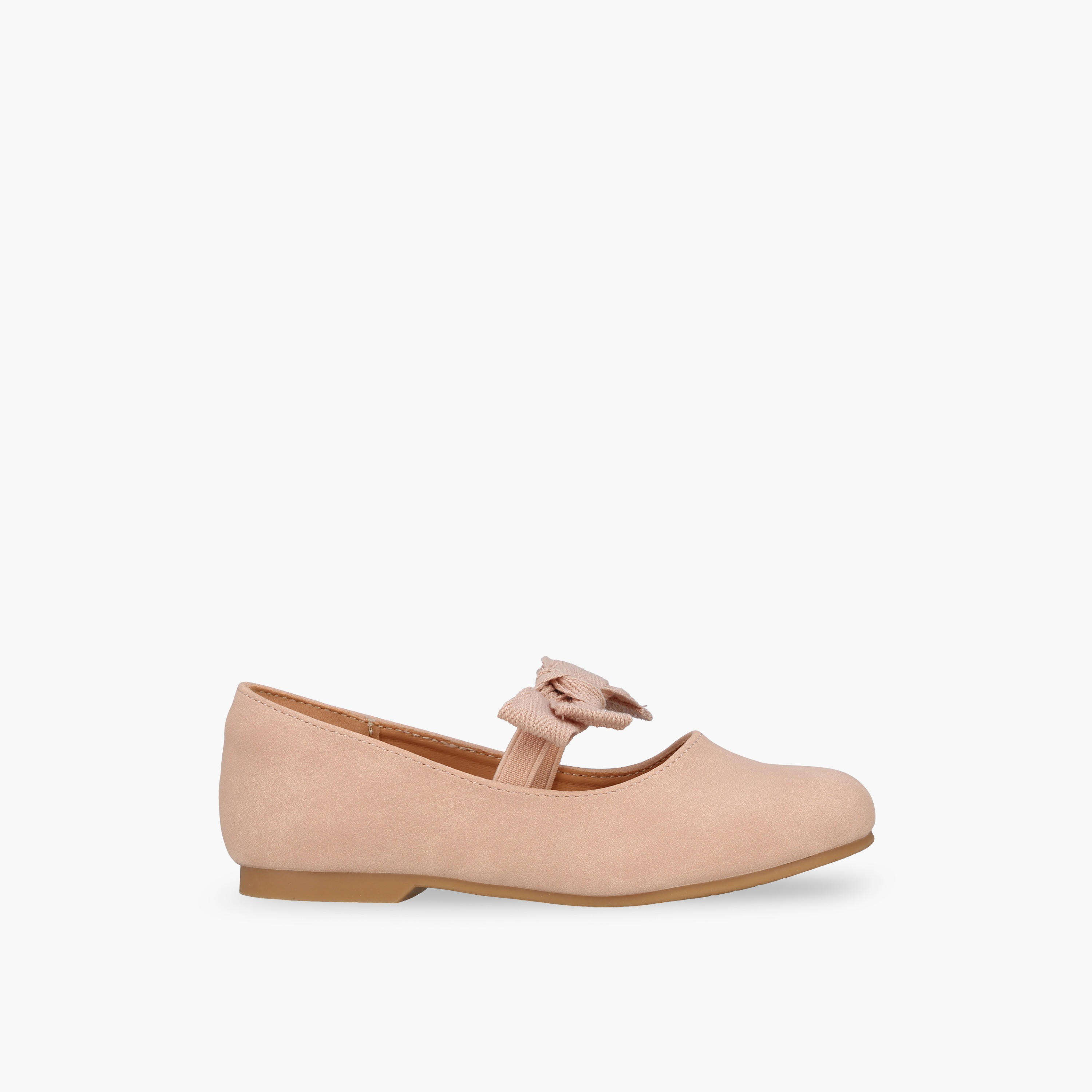 Juniors Girls Elastic Strap Ballerina Shoes-girls-shoes-ballerinas-image-3