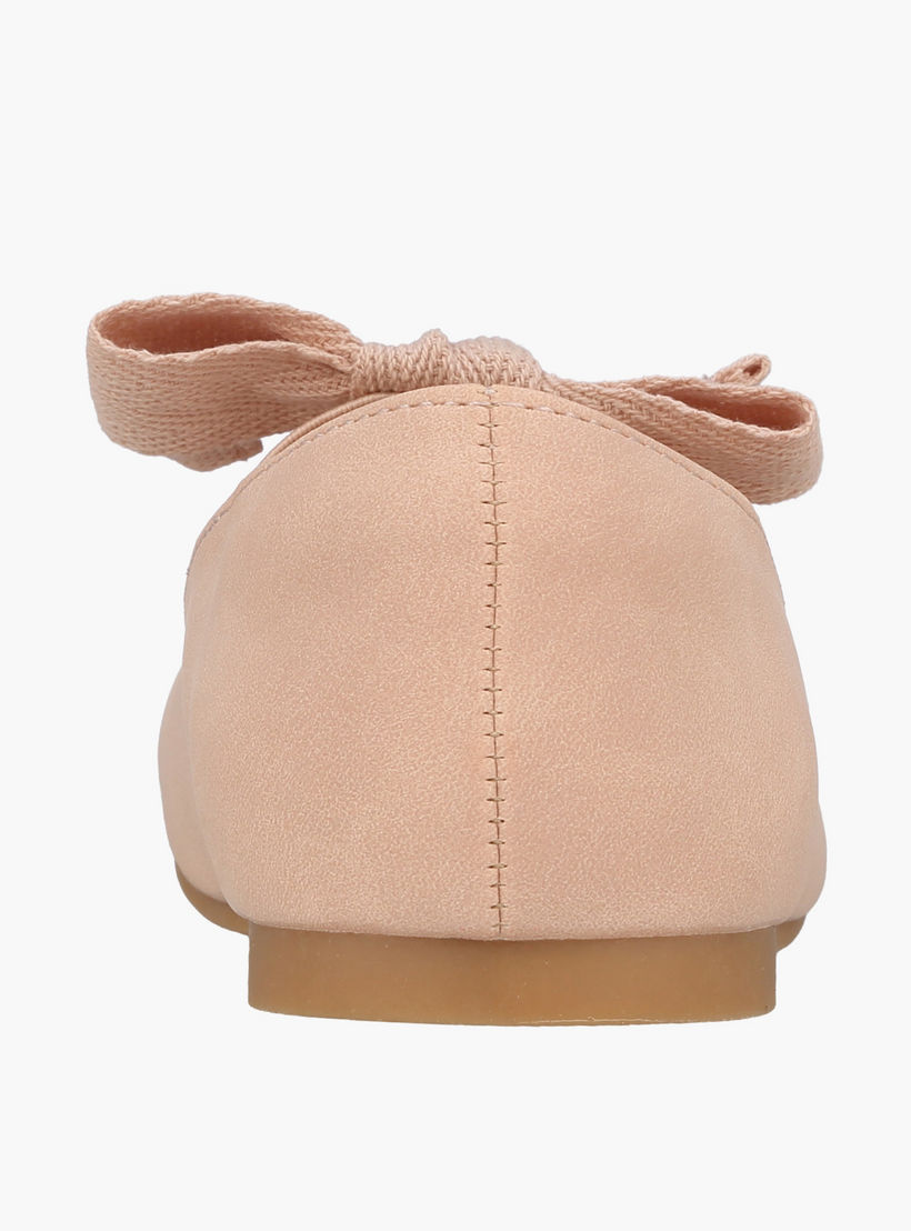 Juniors Girls Elastic Strap Ballerina Shoes-girls-shoes-ballerinas-image-5