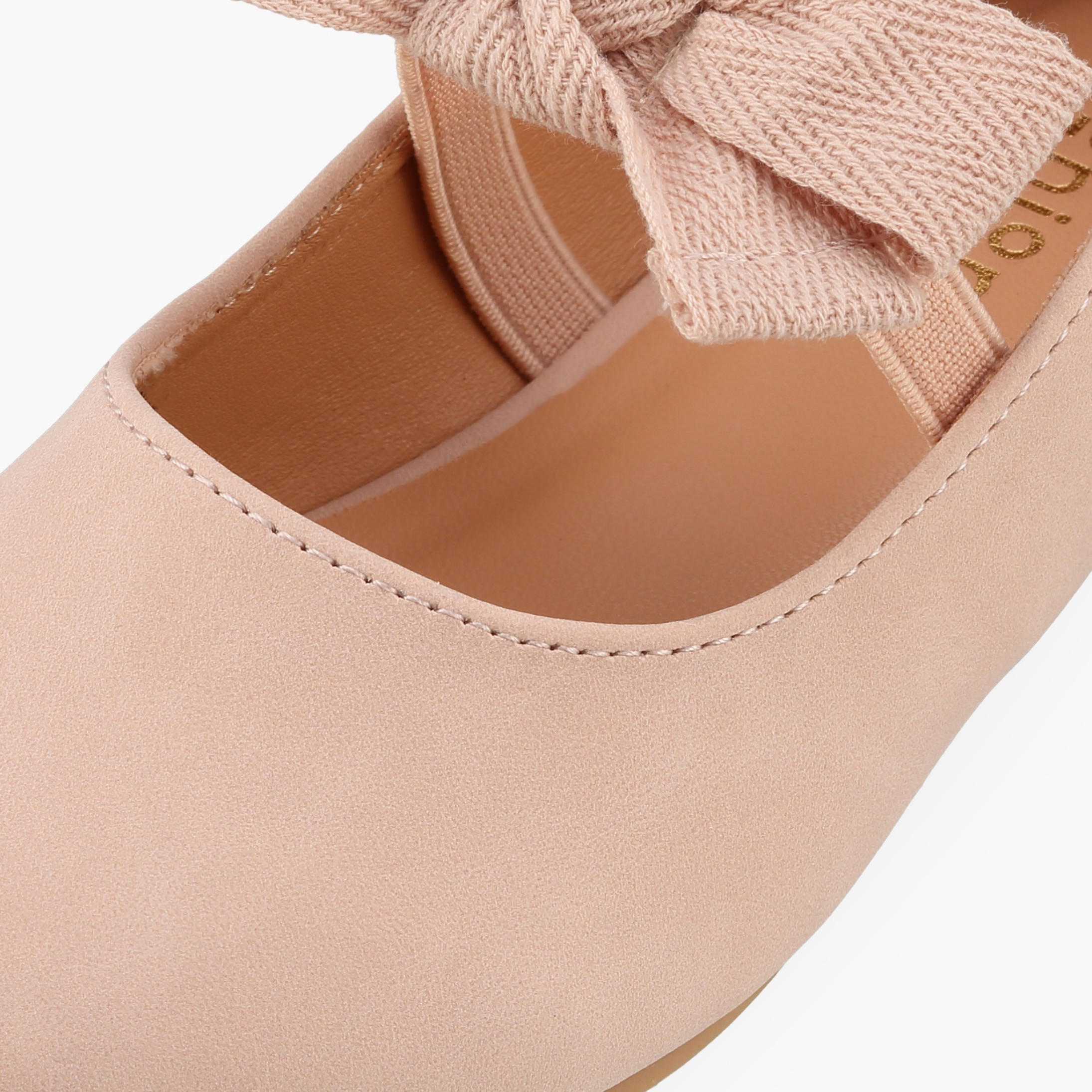 Juniors Girls Elastic Strap Ballerina Shoes-girls-shoes-ballerinas-image-6