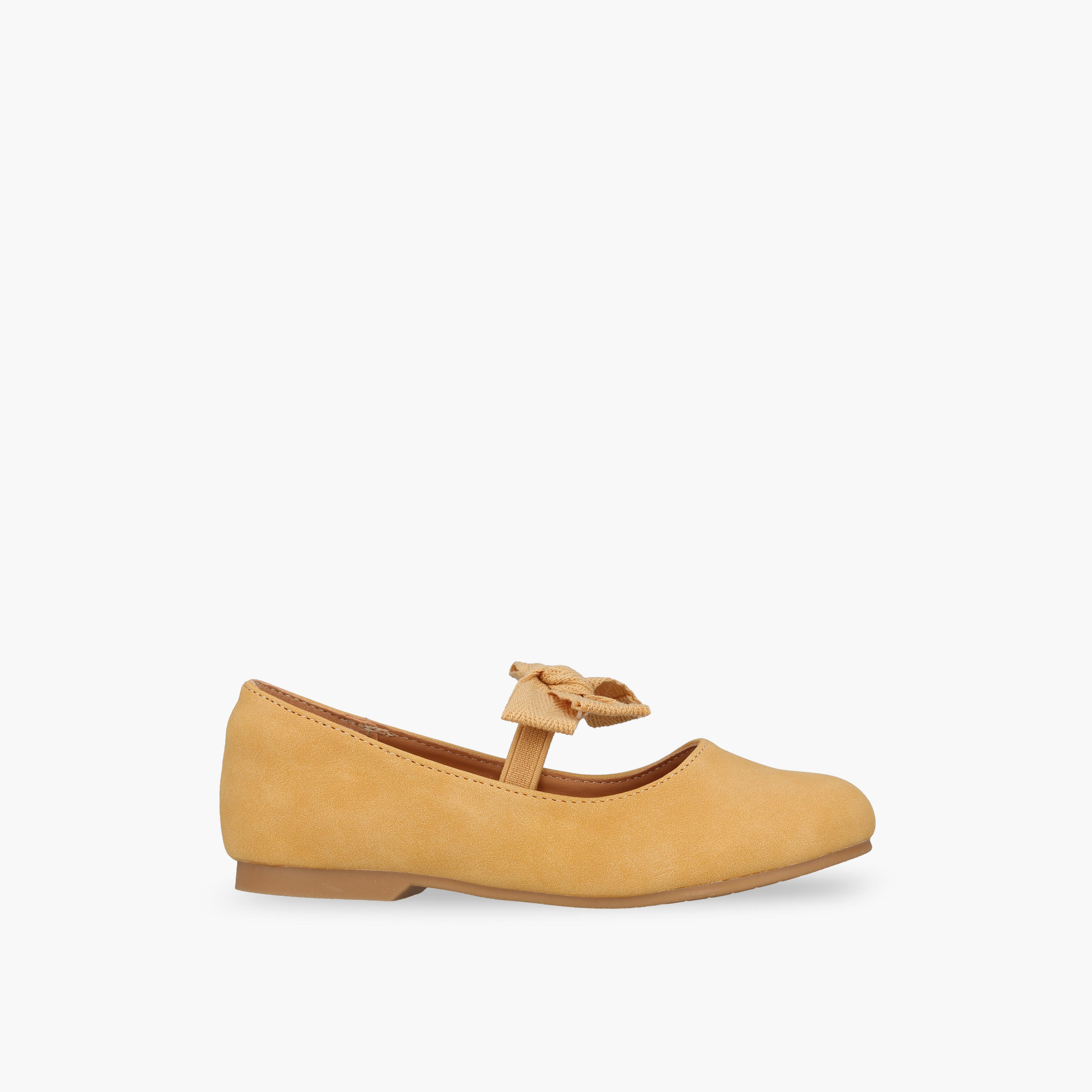 Juniors Girls Elastic Strap Ballerina Shoes-girls-shoes-ballerinas-image-3