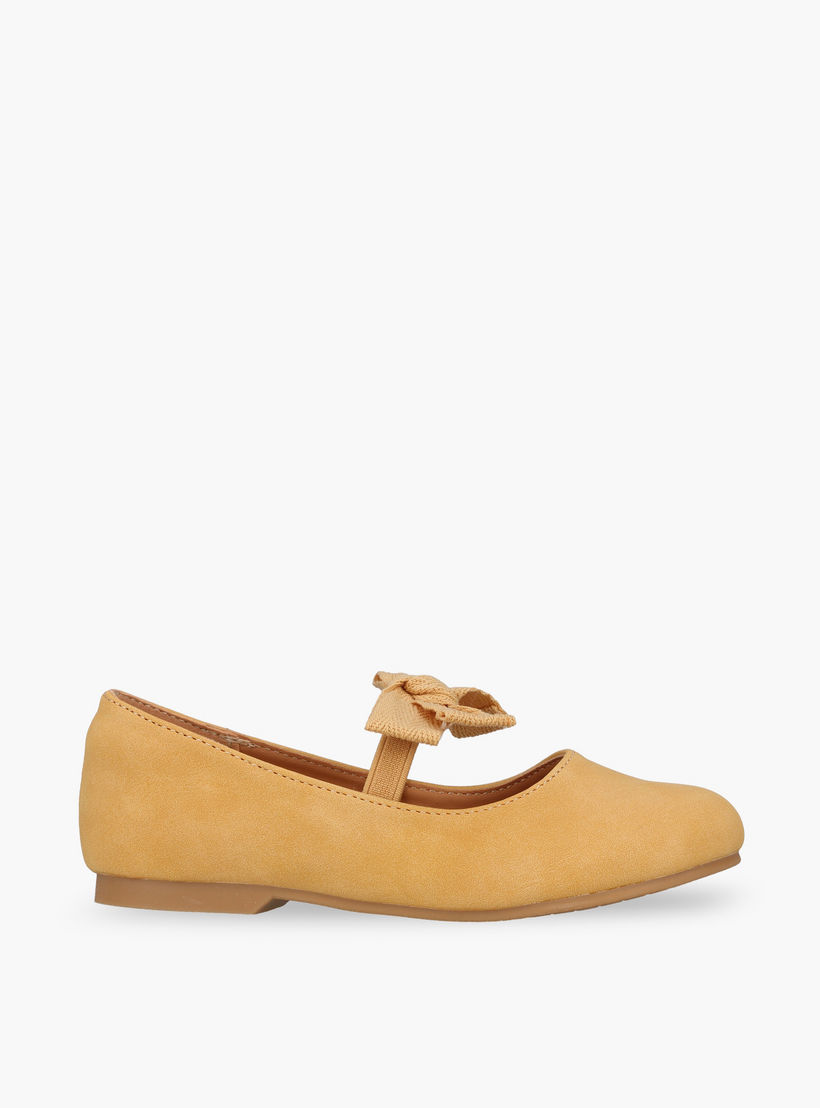 Juniors Girls Elastic Strap Ballerina Shoes-girls-shoes-ballerinas-image-3