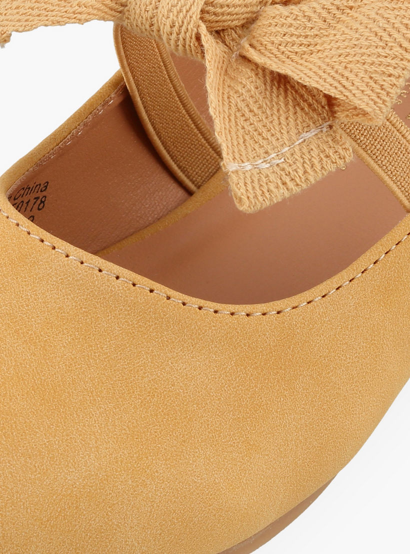 Juniors Girls Elastic Strap Ballerina Shoes-girls-shoes-ballerinas-image-6