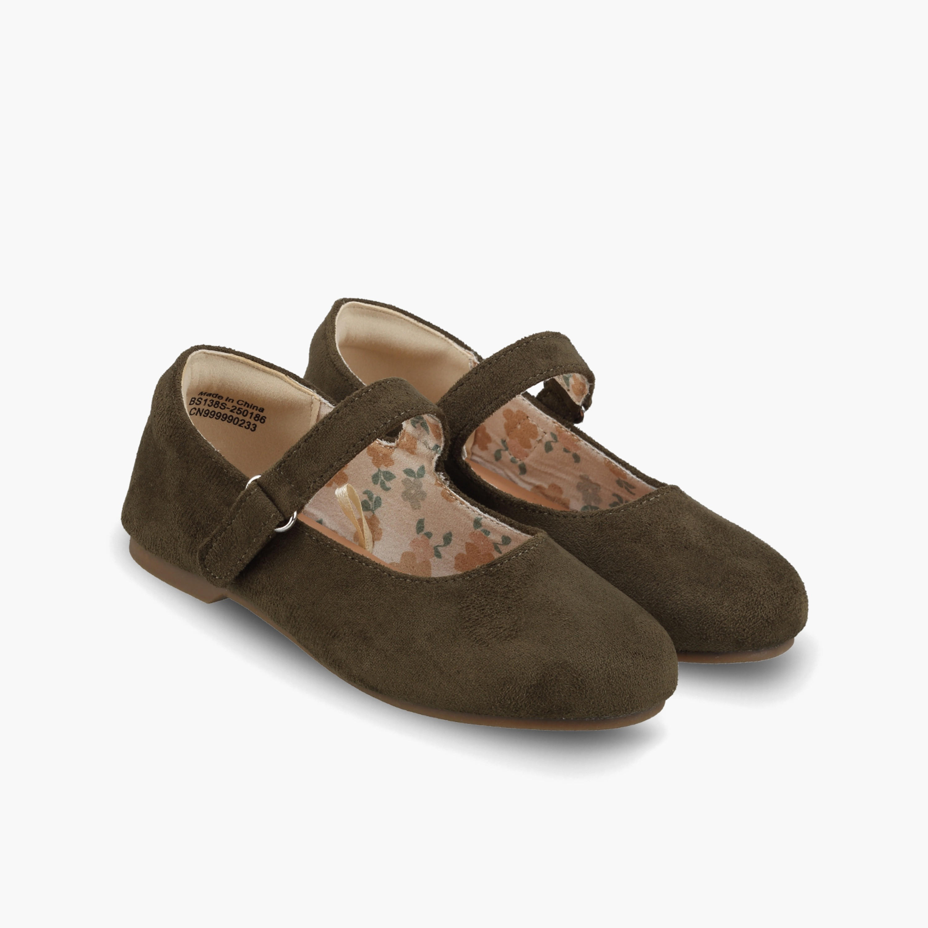 حذاء ماري جين بارز الملمس للفتيات من جونيورز-girls-shoes-ballerinas-image-1