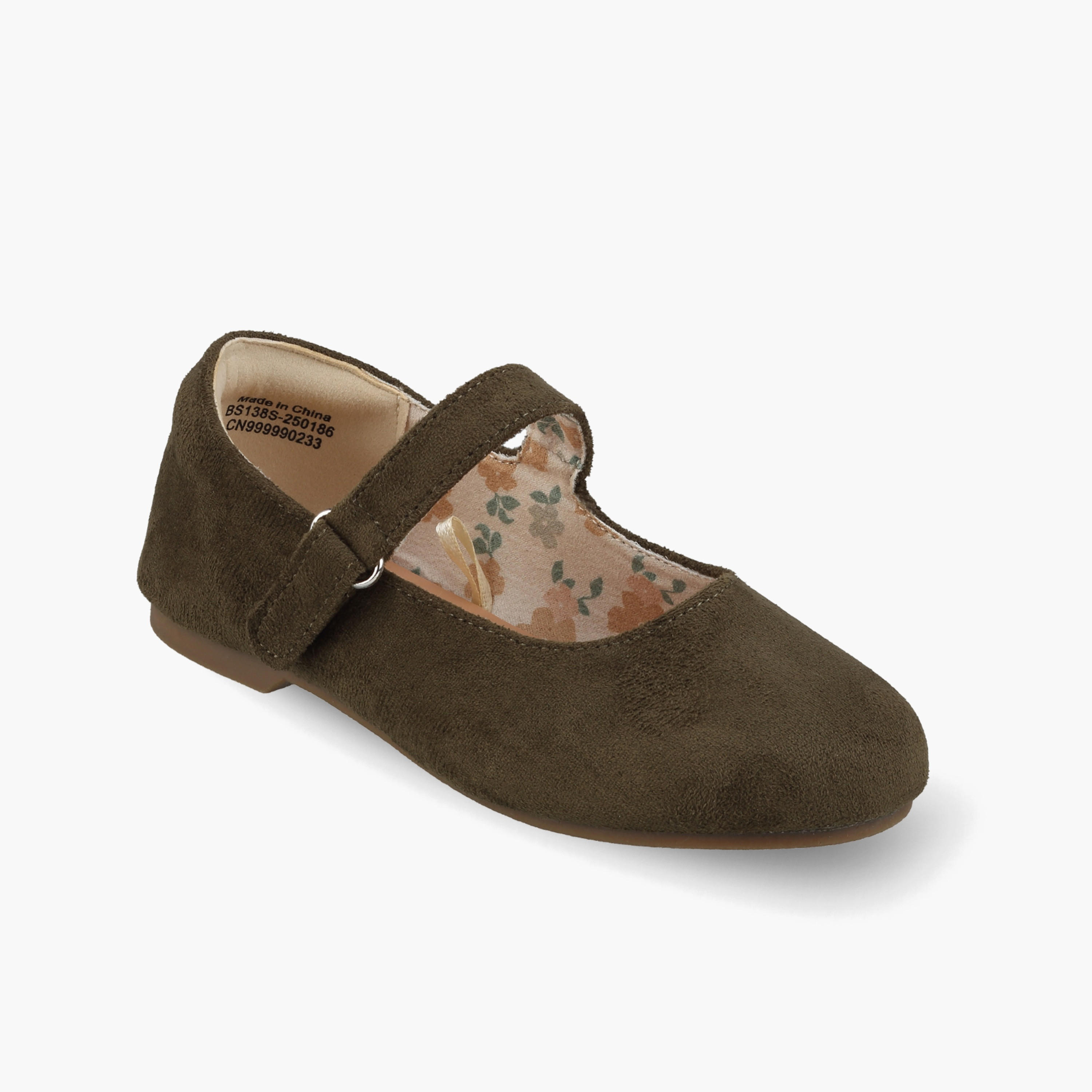 حذاء ماري جين بارز الملمس للفتيات من جونيورز-girls-shoes-ballerinas-image-2