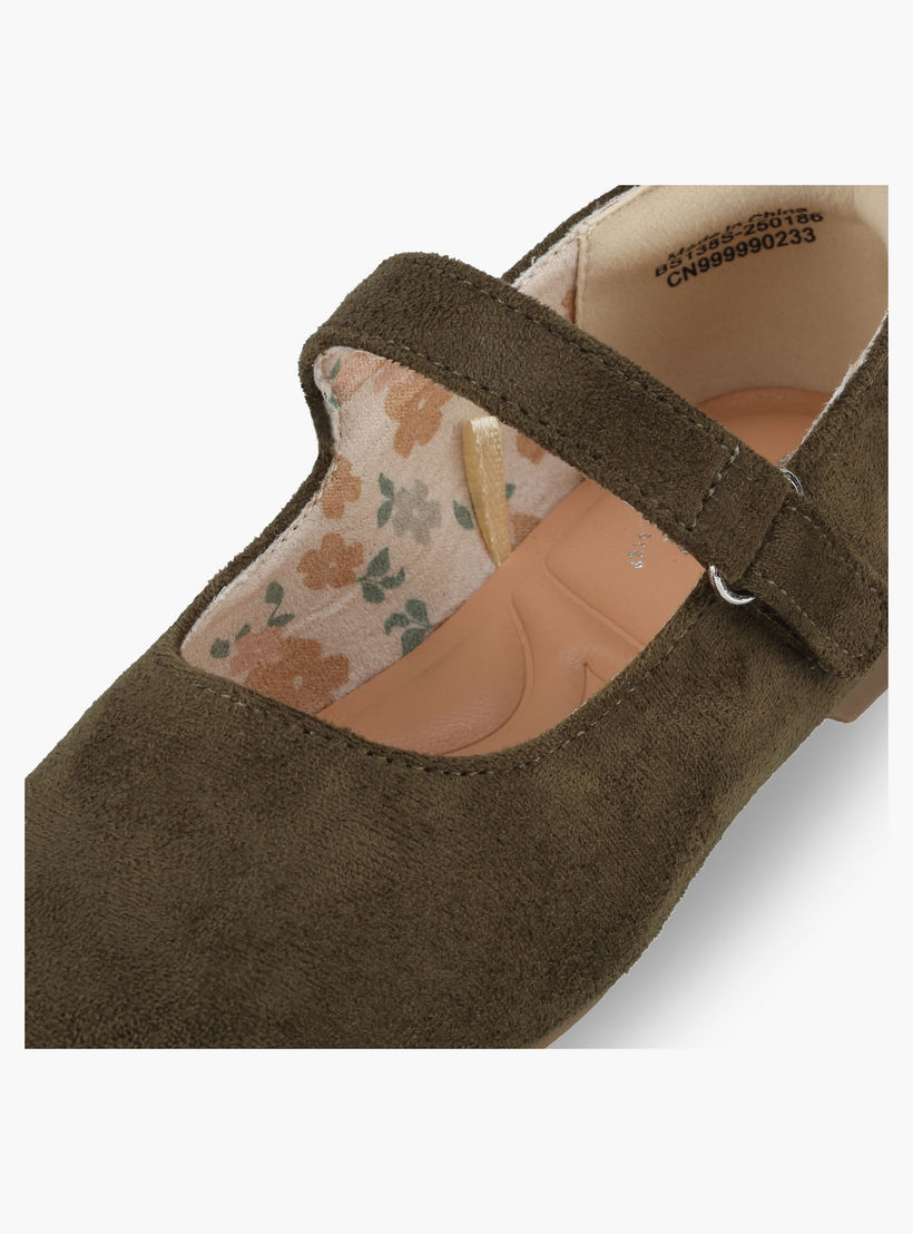 حذاء ماري جين بارز الملمس للفتيات من جونيورز-girls-shoes-ballerinas-image-6