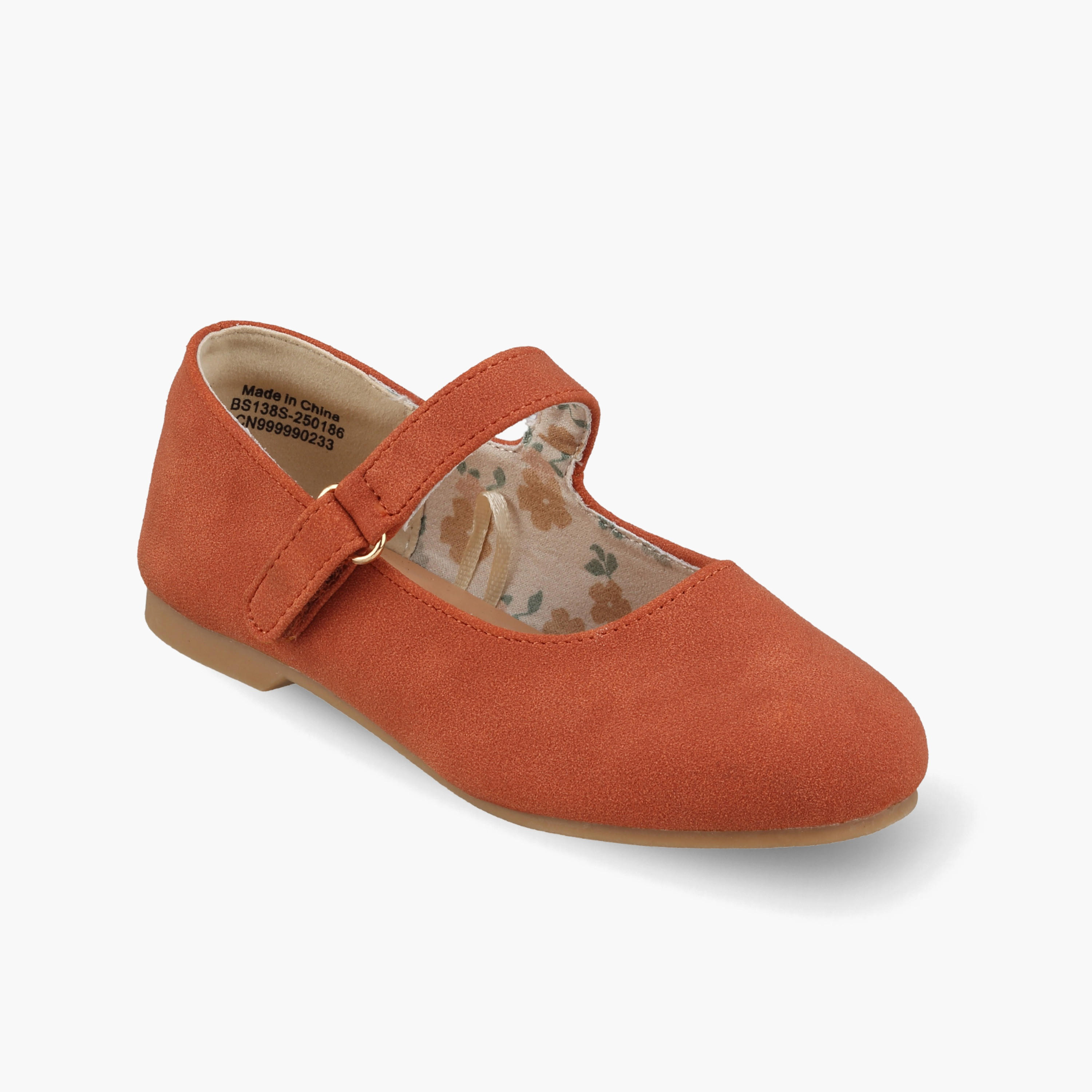 حذاء ماري جين بارز الملمس للفتيات من جونيورز-girls-shoes-ballerinas-image-2