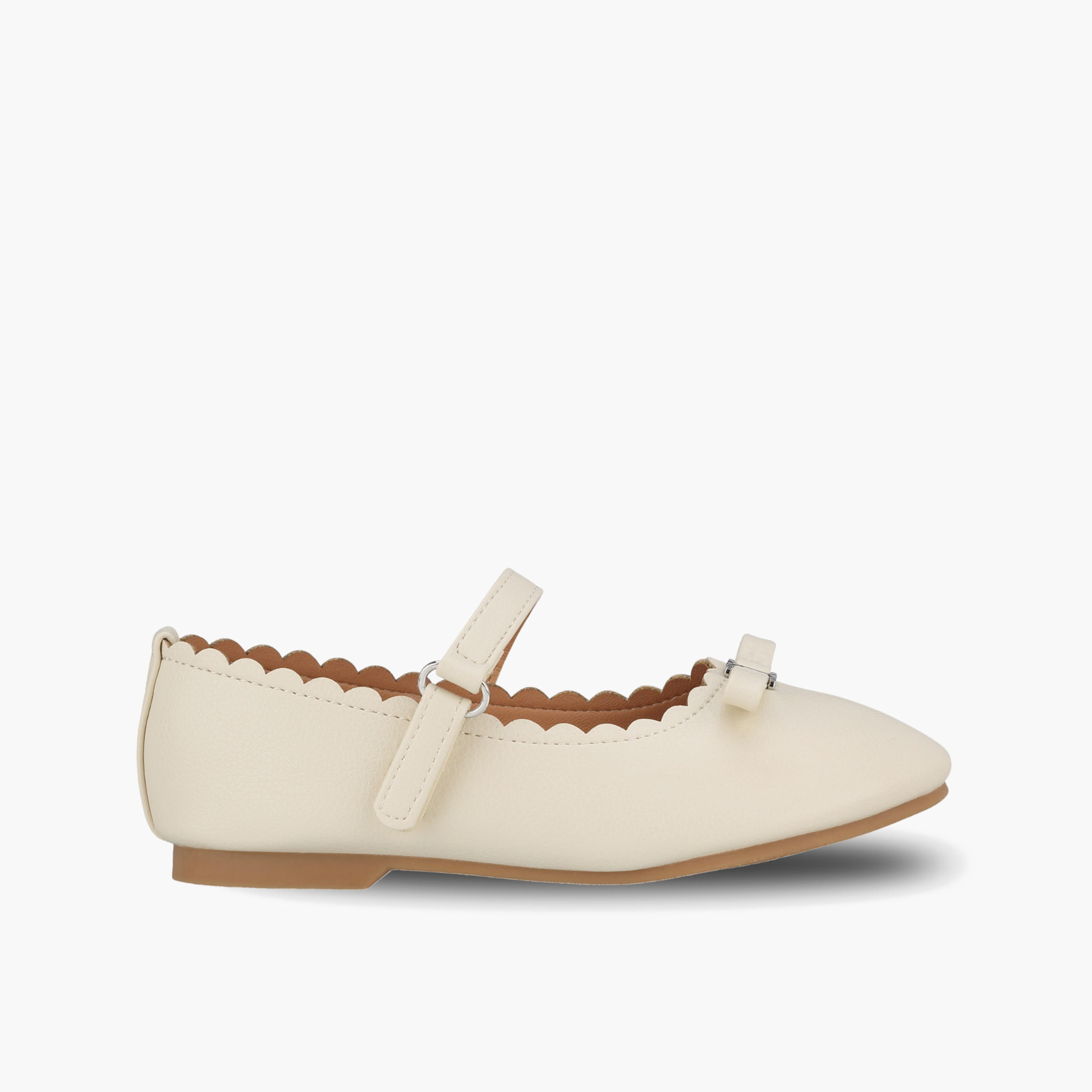 حذاء ماري جين للفتيات مزين بفيونكة من جونيورز-girls-shoes-ballerinas-image-3