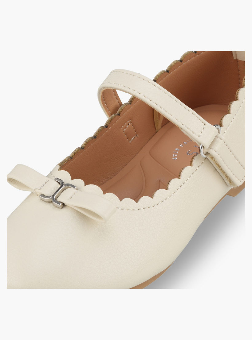 حذاء ماري جين للفتيات مزين بفيونكة من جونيورز-girls-shoes-ballerinas-image-6