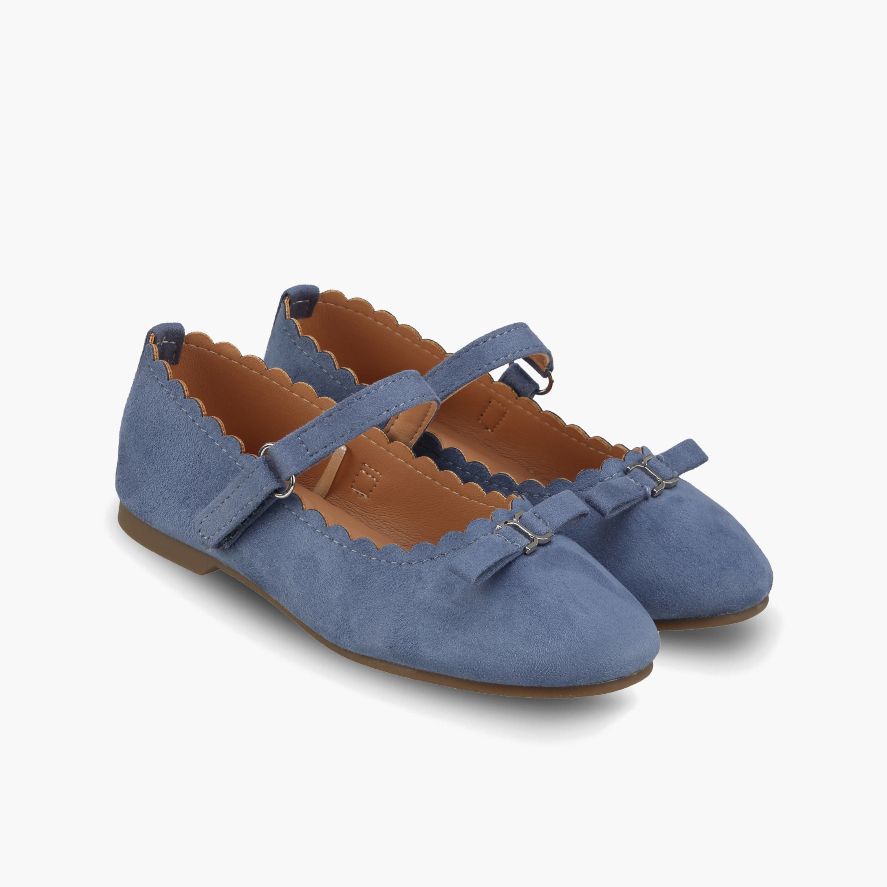 حذاء ماري جين للفتيات مزين بفيونكة من جونيورز-girls-shoes-ballerinas-image-1