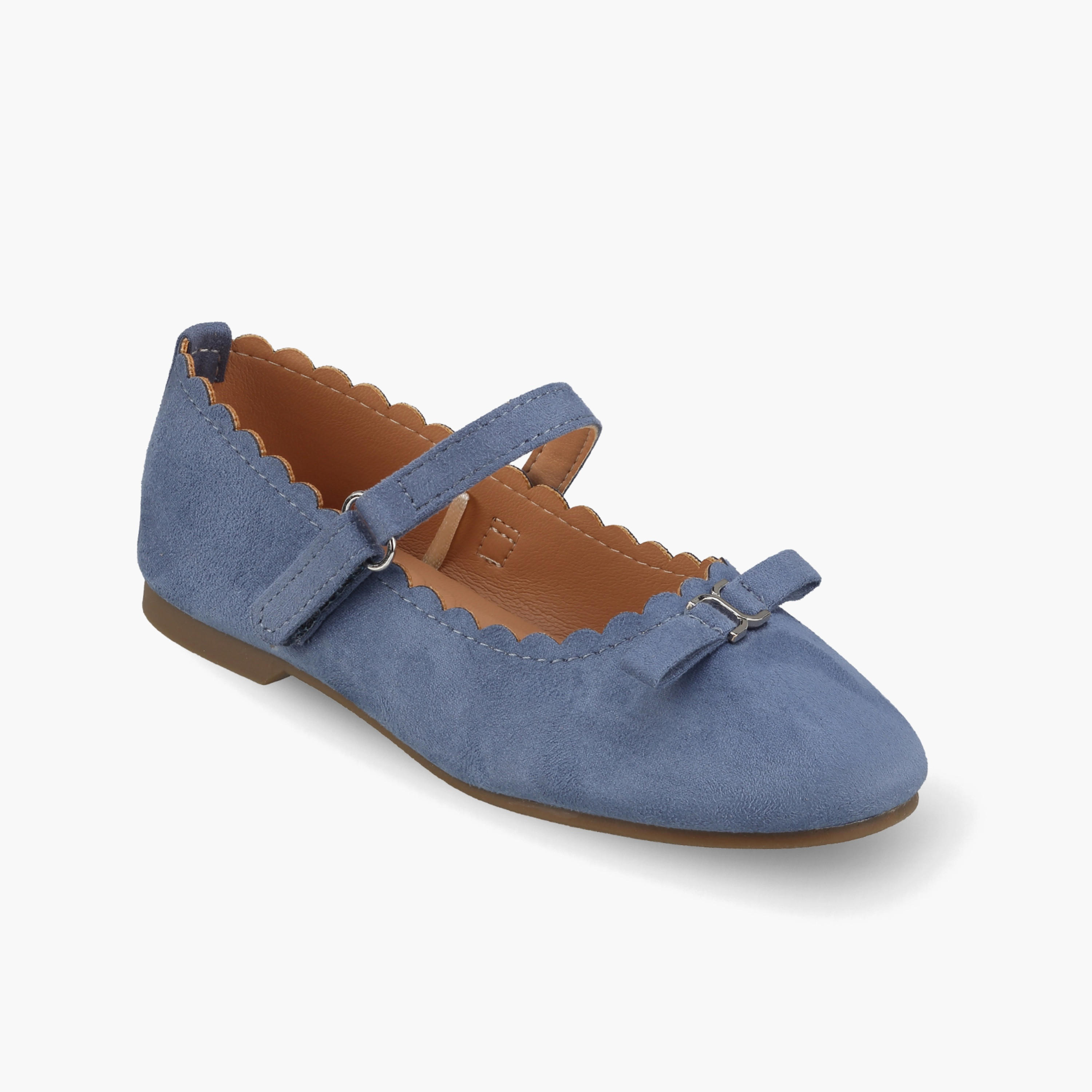 حذاء ماري جين للفتيات مزين بفيونكة من جونيورز-girls-shoes-ballerinas-image-2
