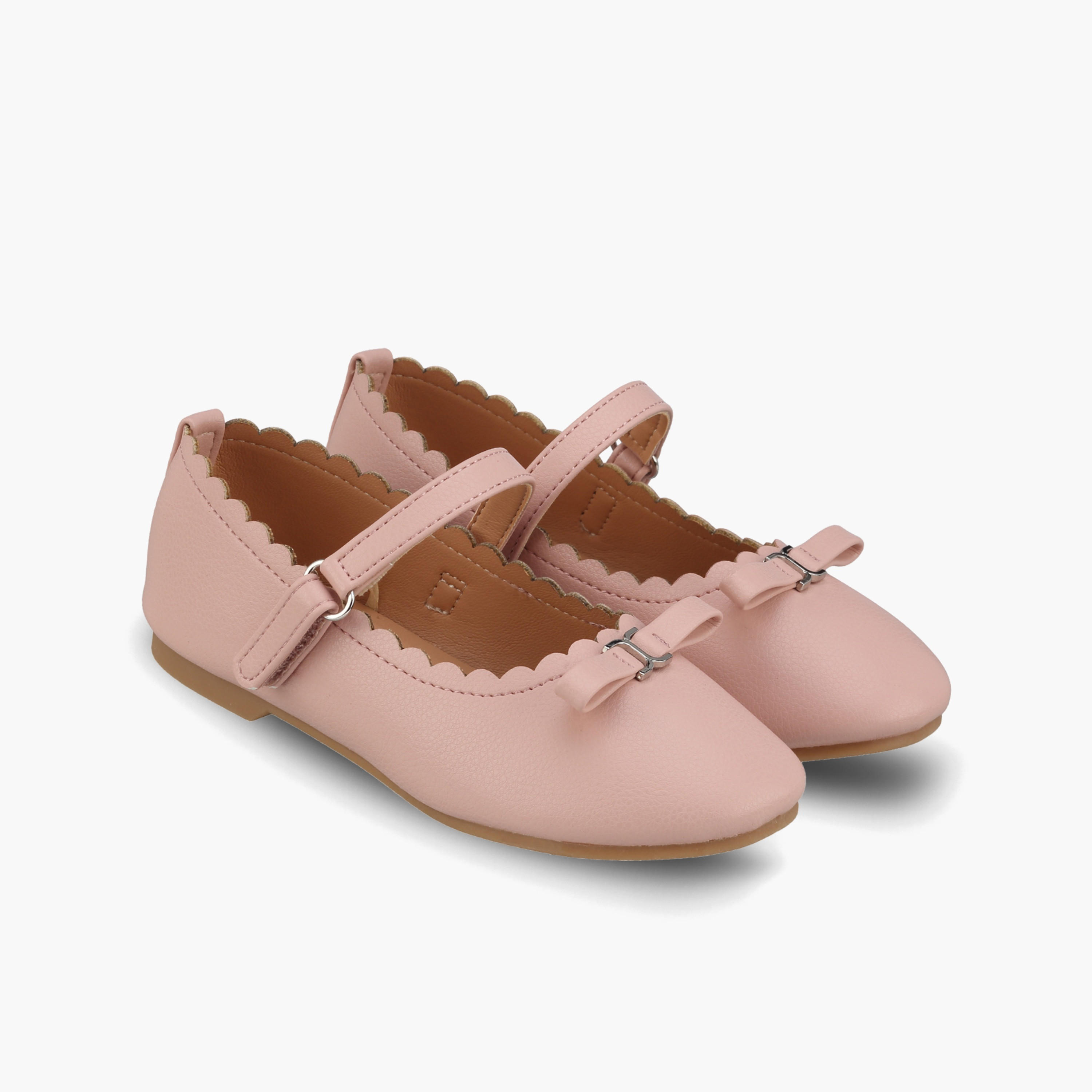حذاء ماري جين للفتيات مزين بفيونكة من جونيورز-girls-shoes-ballerinas-image-1