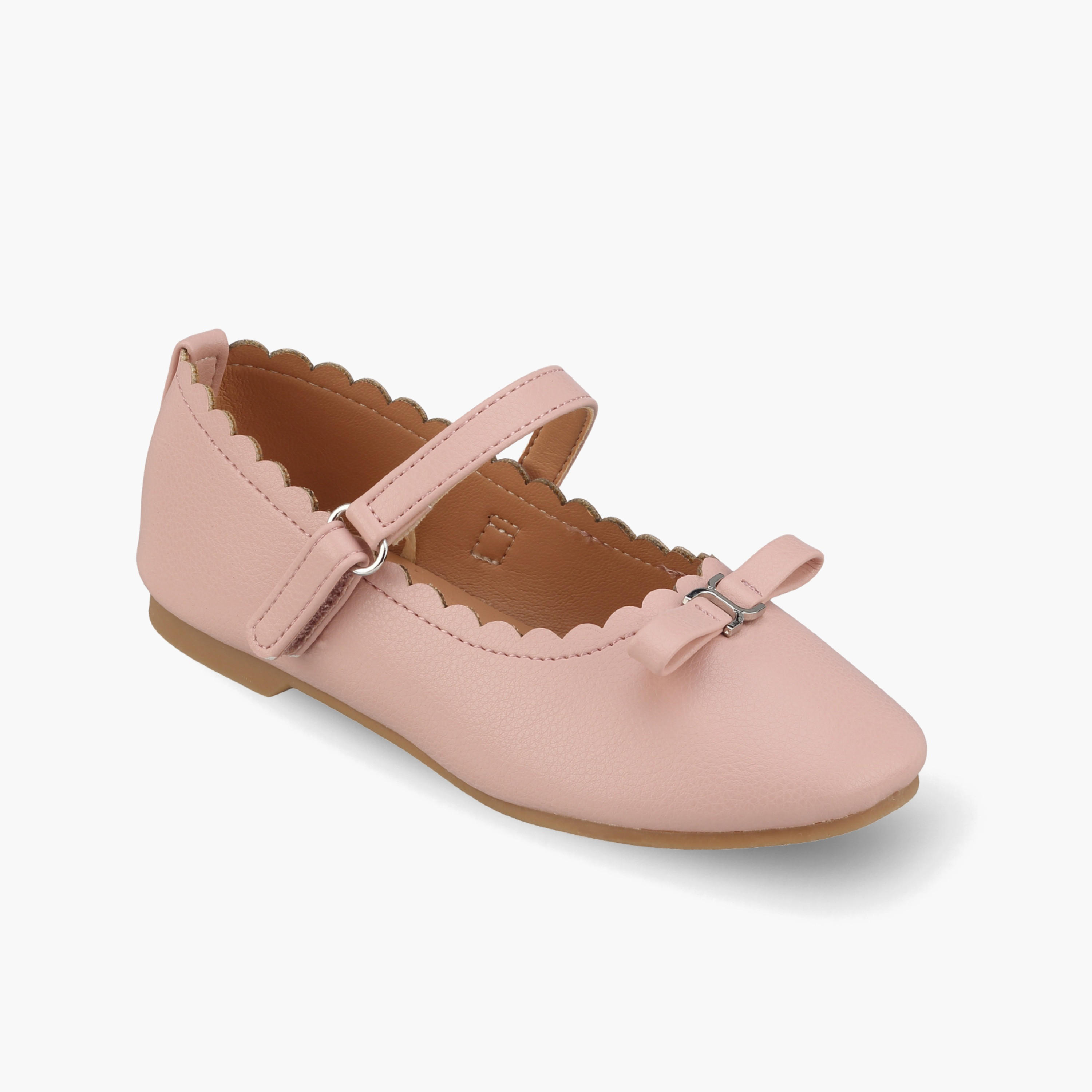 حذاء ماري جين للفتيات مزين بفيونكة من جونيورز-girls-shoes-ballerinas-image-2