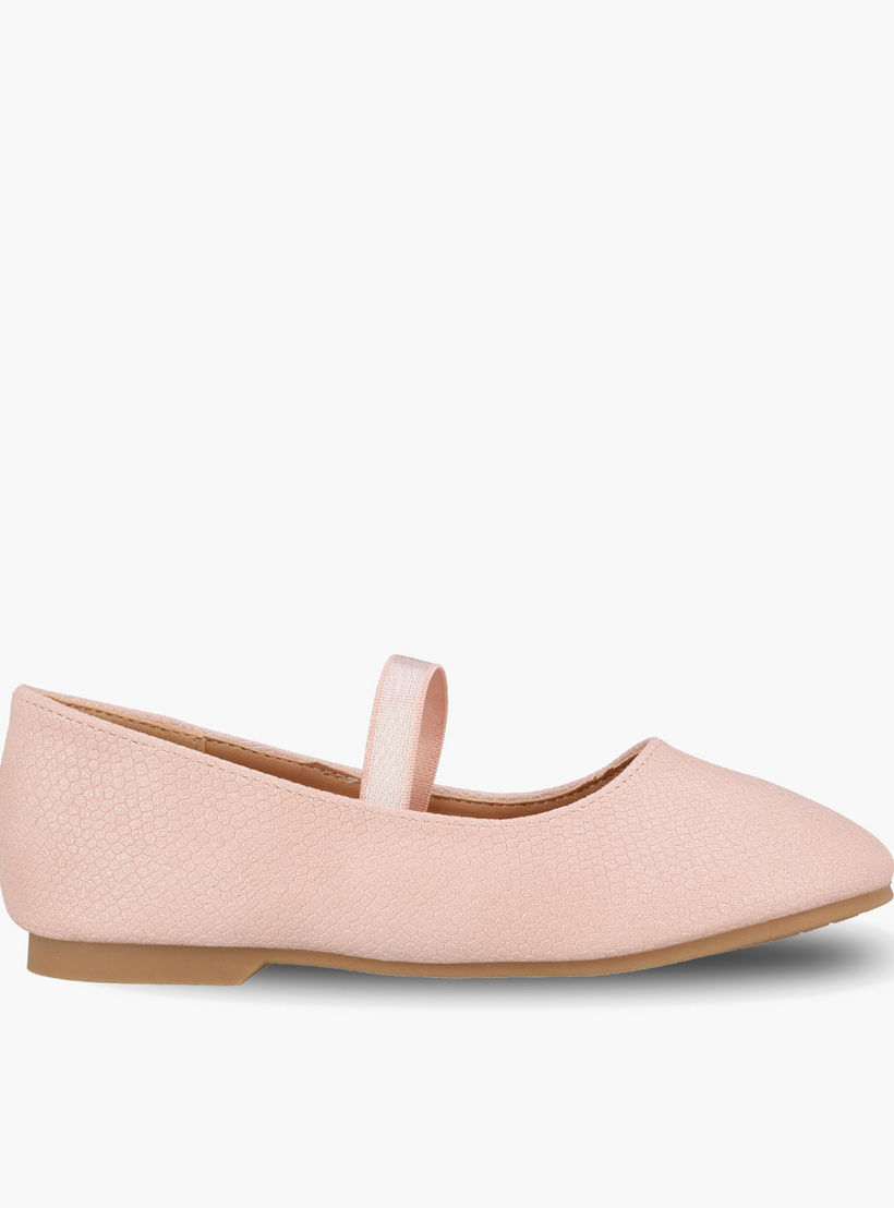 حذاء باليرينا بارز الملمس للفتيات من جونيورز-girls-shoes-ballerinas-image-3