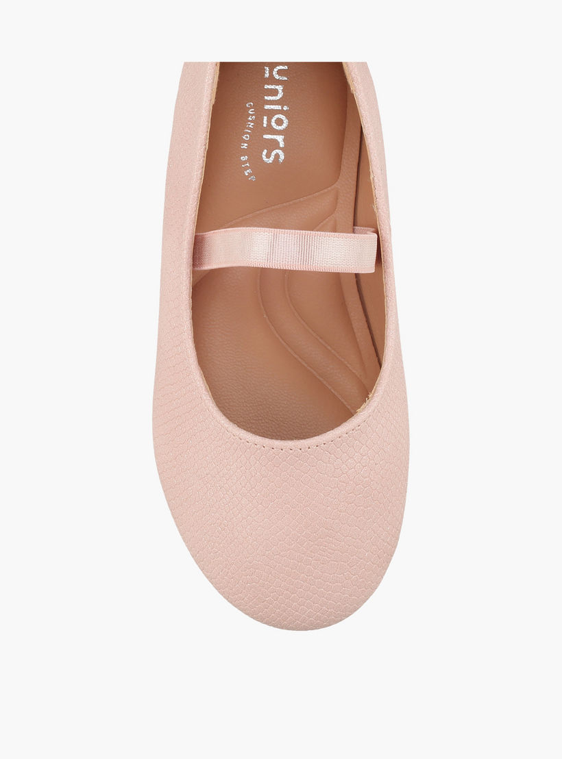 حذاء باليرينا بارز الملمس للفتيات من جونيورز-girls-shoes-ballerinas-image-4
