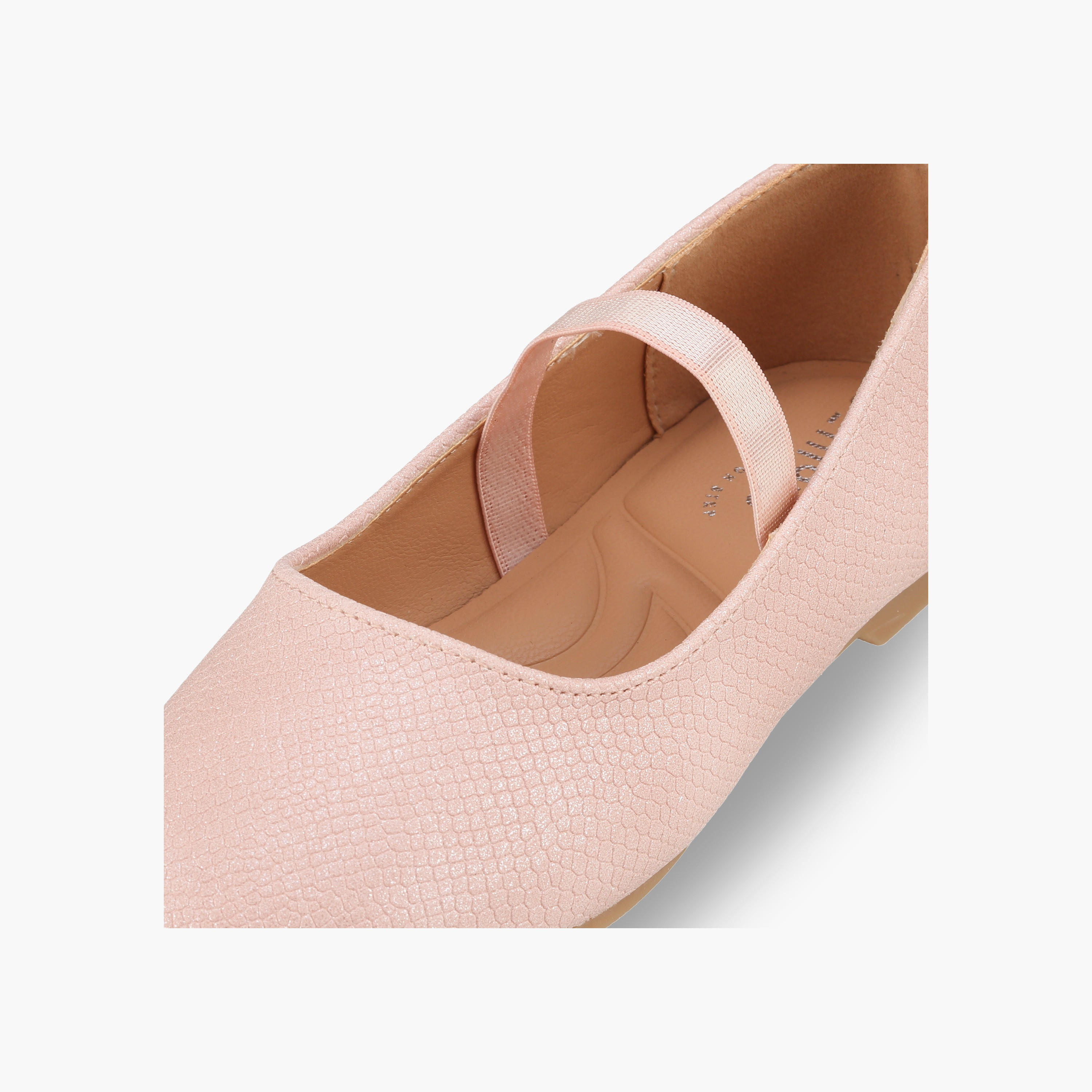 حذاء باليرينا بارز الملمس للفتيات من جونيورز-girls-shoes-ballerinas-image-6