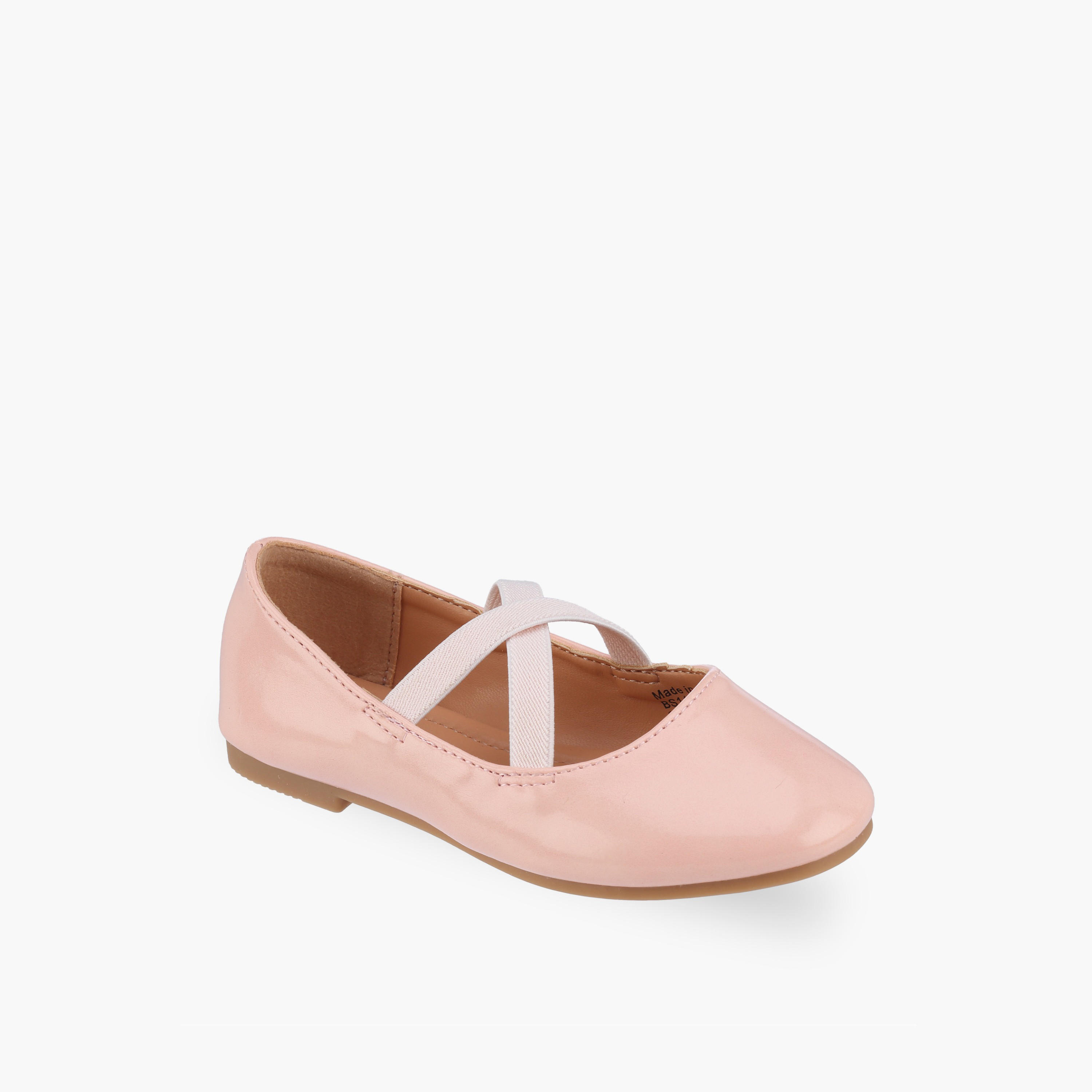 حذاء باليرينا بحزام متقاطع للبنات من فلورا بيلا-girls-shoes-ballerinas-image-2