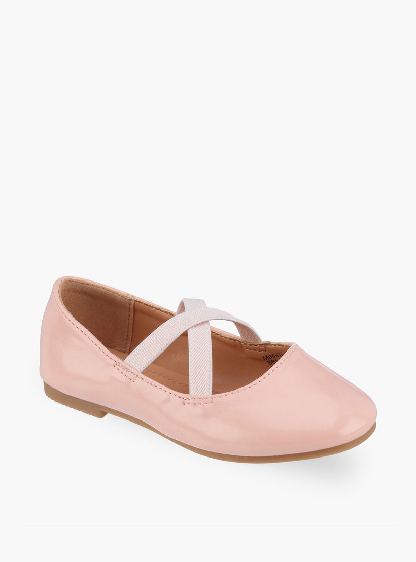 حذاء باليرينا بحزام متقاطع للبنات من فلورا بيلا-girls-shoes-ballerinas-image-2