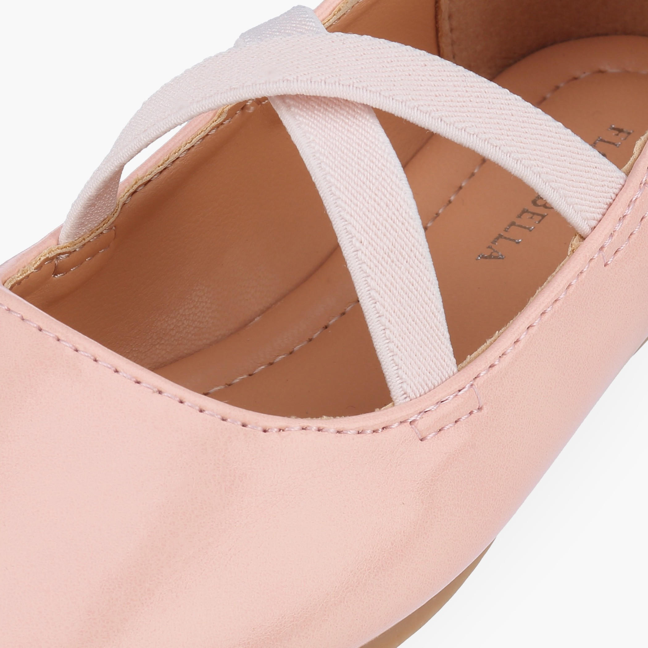 حذاء باليرينا بحزام متقاطع للبنات من فلورا بيلا-girls-shoes-ballerinas-image-6
