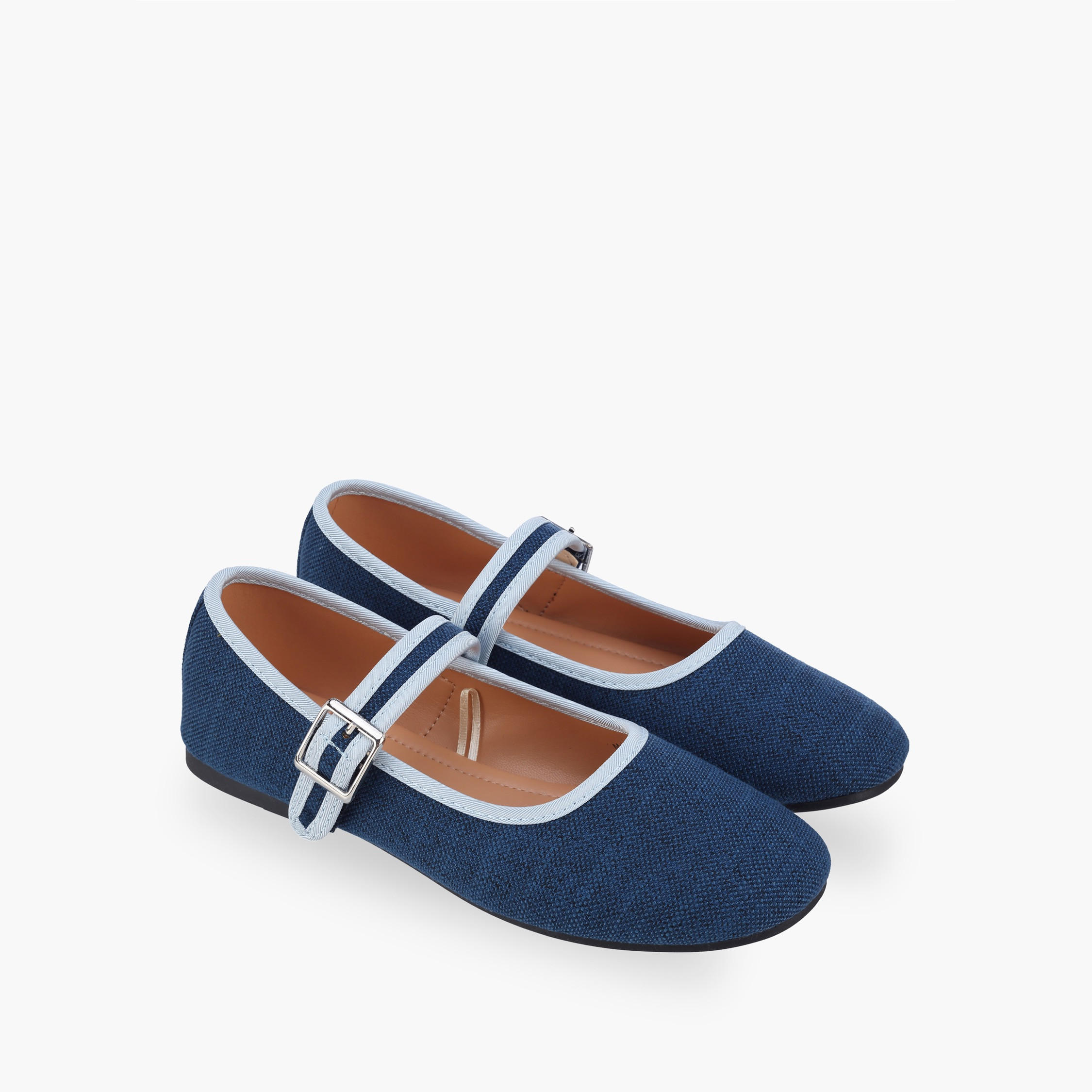 حذاء ماري جين بشريط إغلاق لاصق للبنات من فلورا بيلا-girls-shoes-maryjanes-image-1