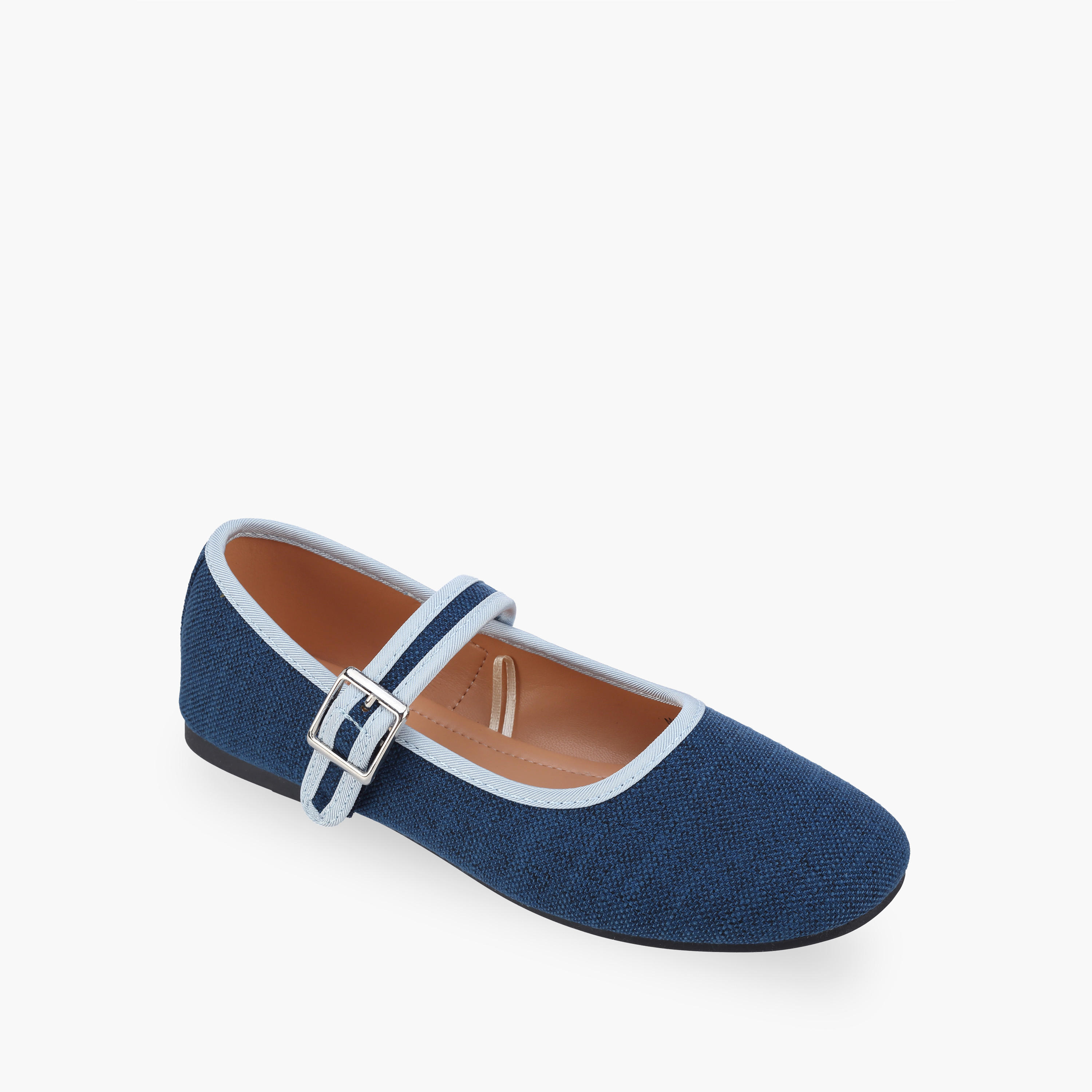 حذاء ماري جين بشريط إغلاق لاصق للبنات من فلورا بيلا-girls-shoes-maryjanes-image-2