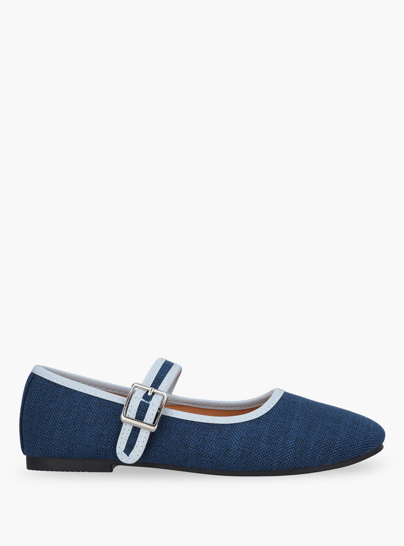 حذاء ماري جين بشريط إغلاق لاصق للبنات من فلورا بيلا-girls-shoes-maryjanes-image-3