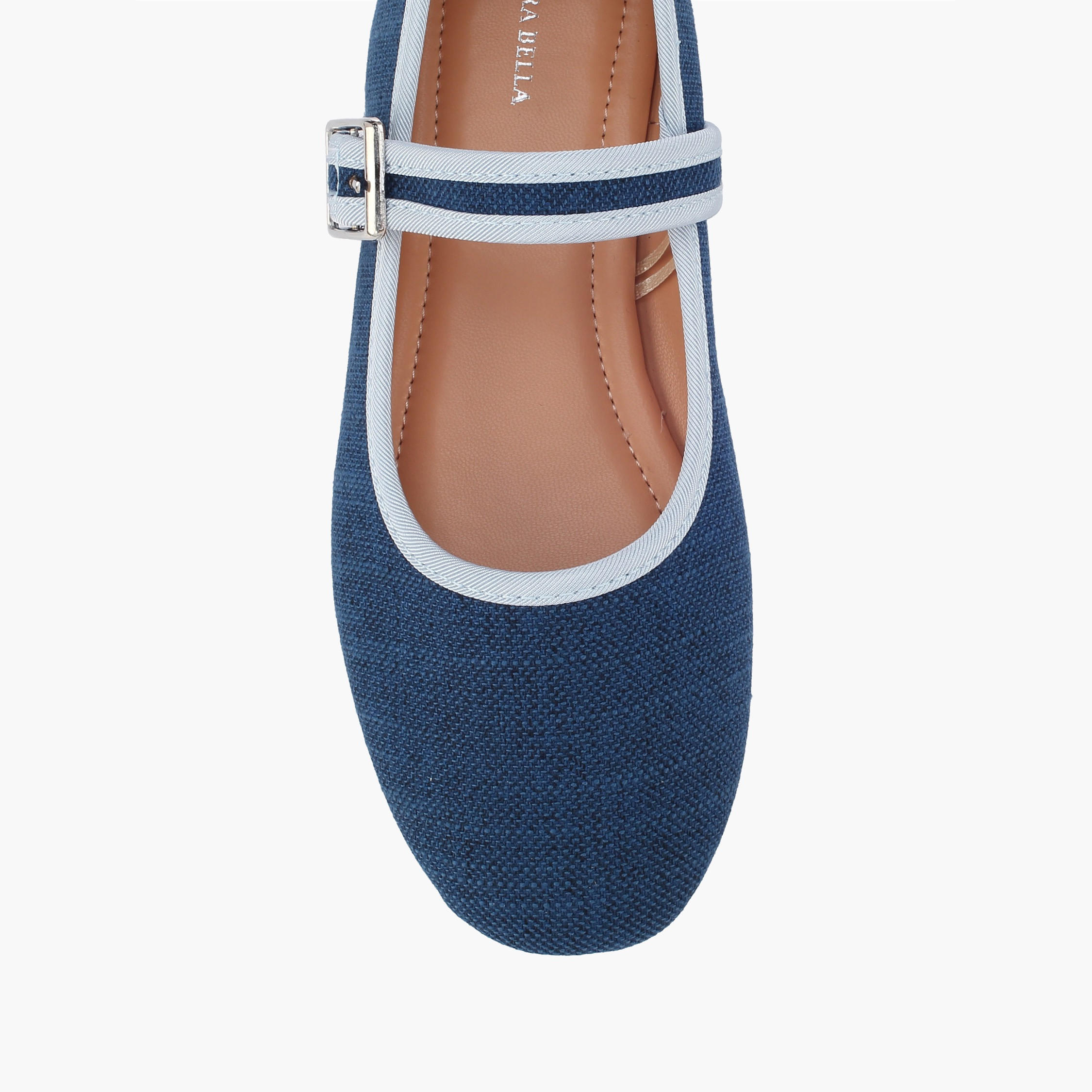 حذاء ماري جين بشريط إغلاق لاصق للبنات من فلورا بيلا-girls-shoes-maryjanes-image-4