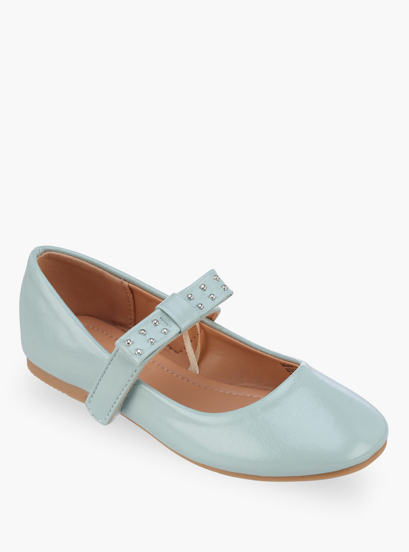 Flora Bella Girls Hook & Loop Mary Jane Shoes-girls-shoes-maryjanes-image-2