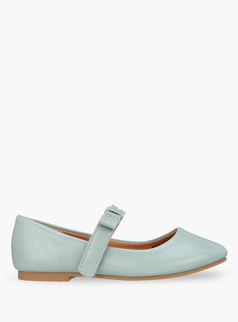 Flora Bella Girls Hook & Loop Mary Jane Shoes-girls-shoes-maryjanes-image-3