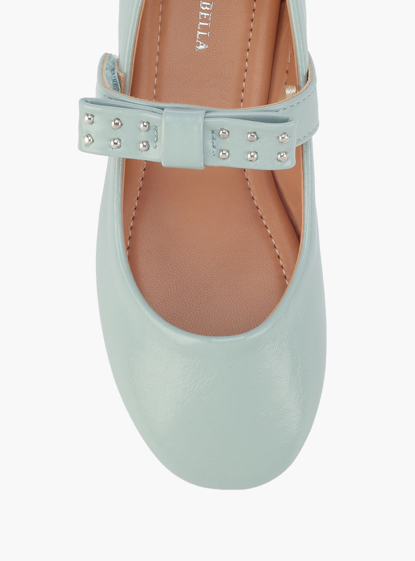 Flora Bella Girls Hook & Loop Mary Jane Shoes-girls-shoes-maryjanes-image-4