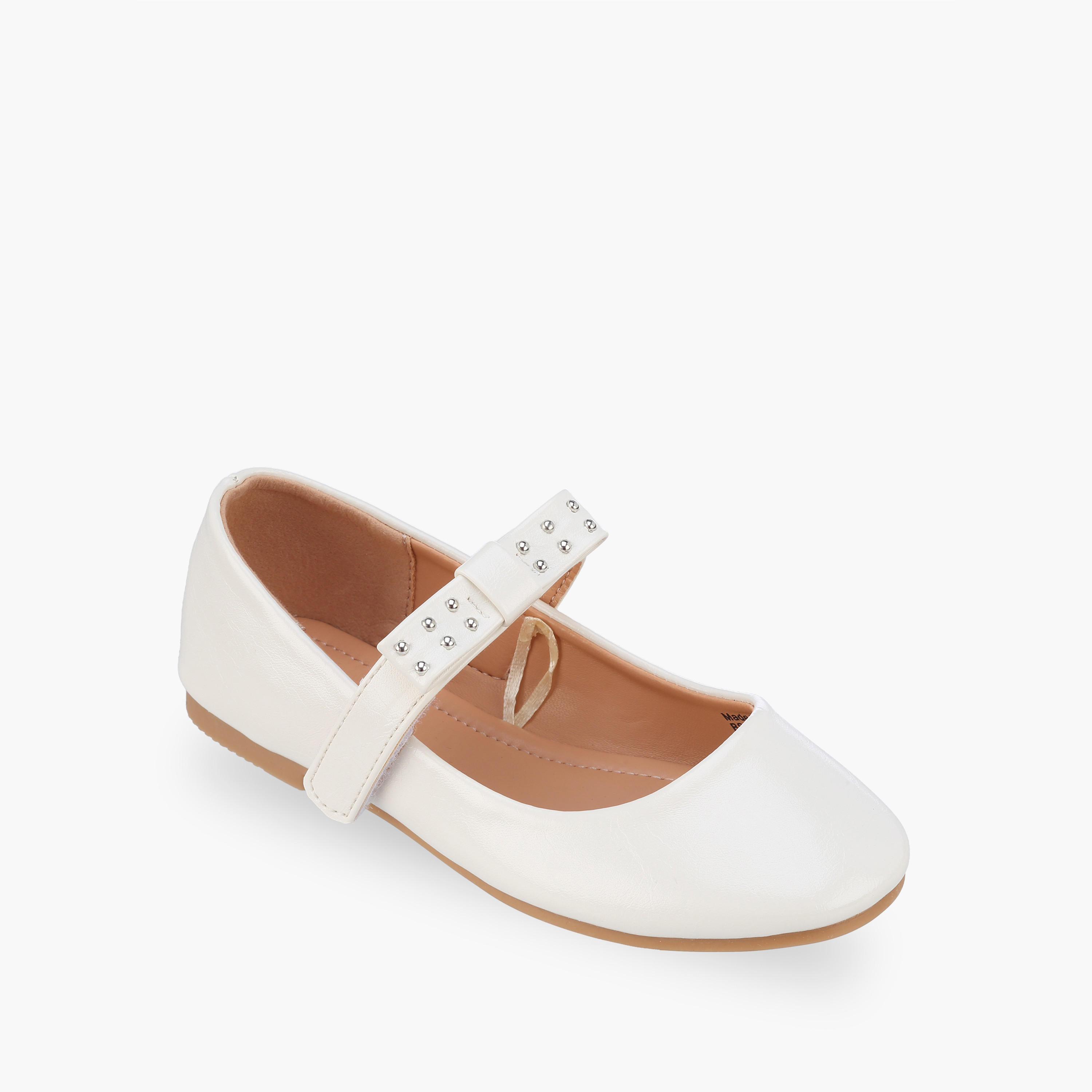 Flora Bella Girls Hook & Loop Mary Jane Shoes-girls-shoes-maryjanes-image-2