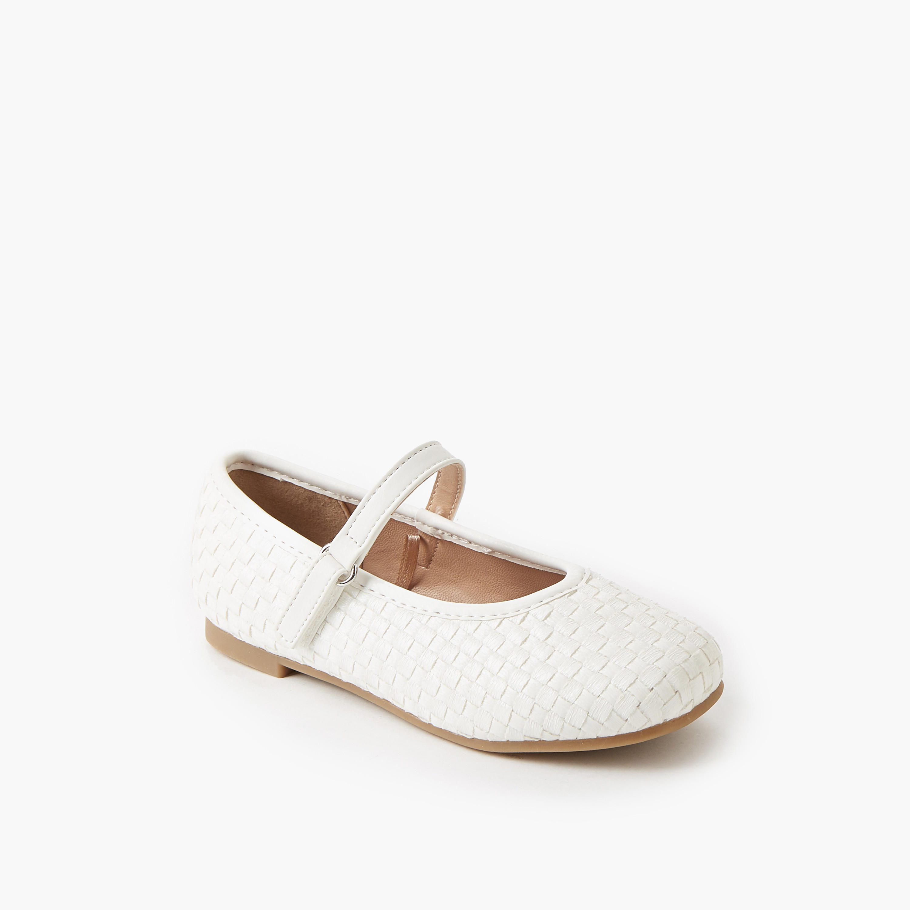 Juniors Girls Hook & Loop Ballerina Shoes-girls-shoes-maryjanes-image-2