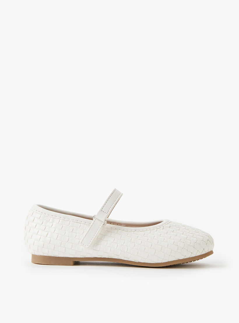 Juniors Girls Hook & Loop Ballerina Shoes-girls-shoes-maryjanes-image-3