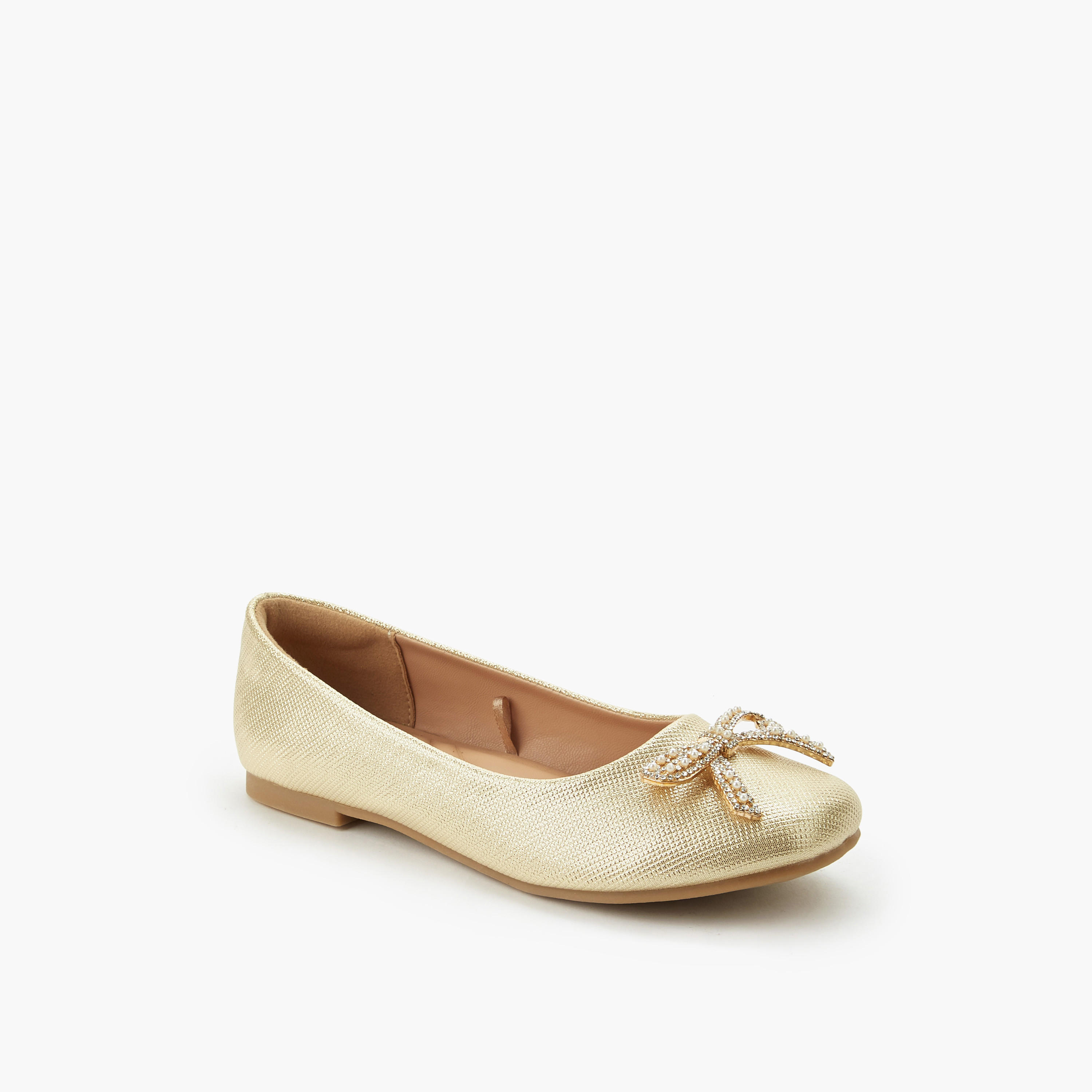 حذاء باليرينا مزين بفيونكة للبنات من سيليست-girls-shoes-ballerinas-image-2