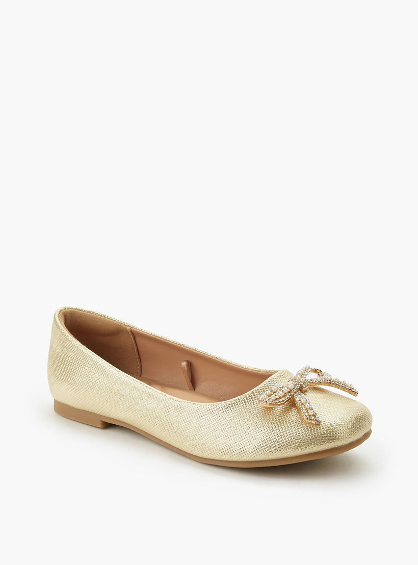 حذاء باليرينا مزين بفيونكة للبنات من سيليست-girls-shoes-ballerinas-image-2