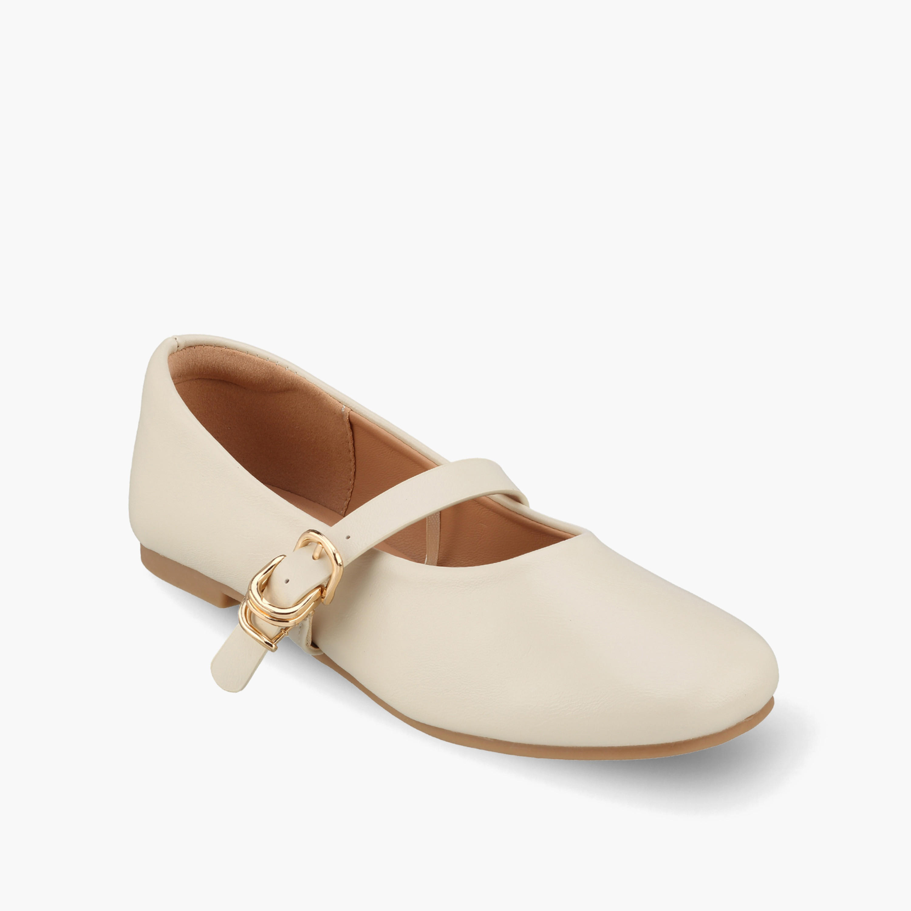حذاء ماري جين بارز الملمس للفتيات من ليتل ميسي-girls-shoes-ballerinas-image-2