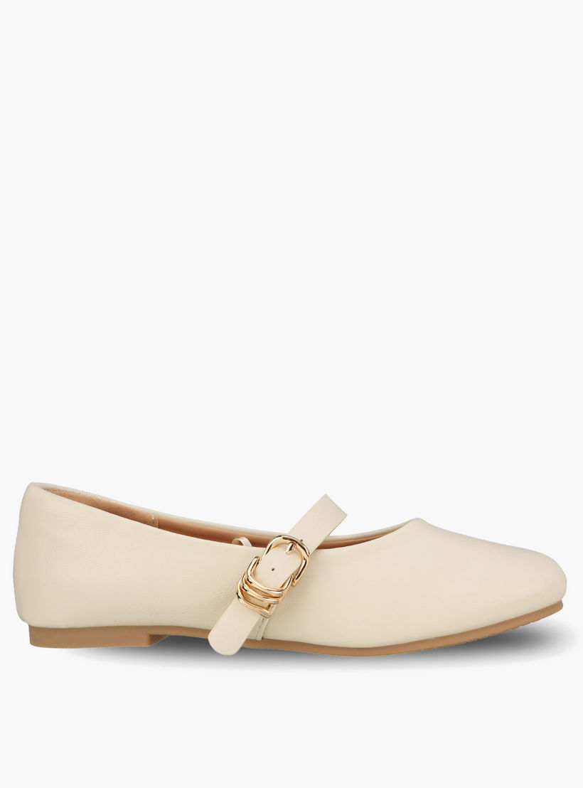 حذاء ماري جين بارز الملمس للفتيات من ليتل ميسي-girls-shoes-ballerinas-image-3