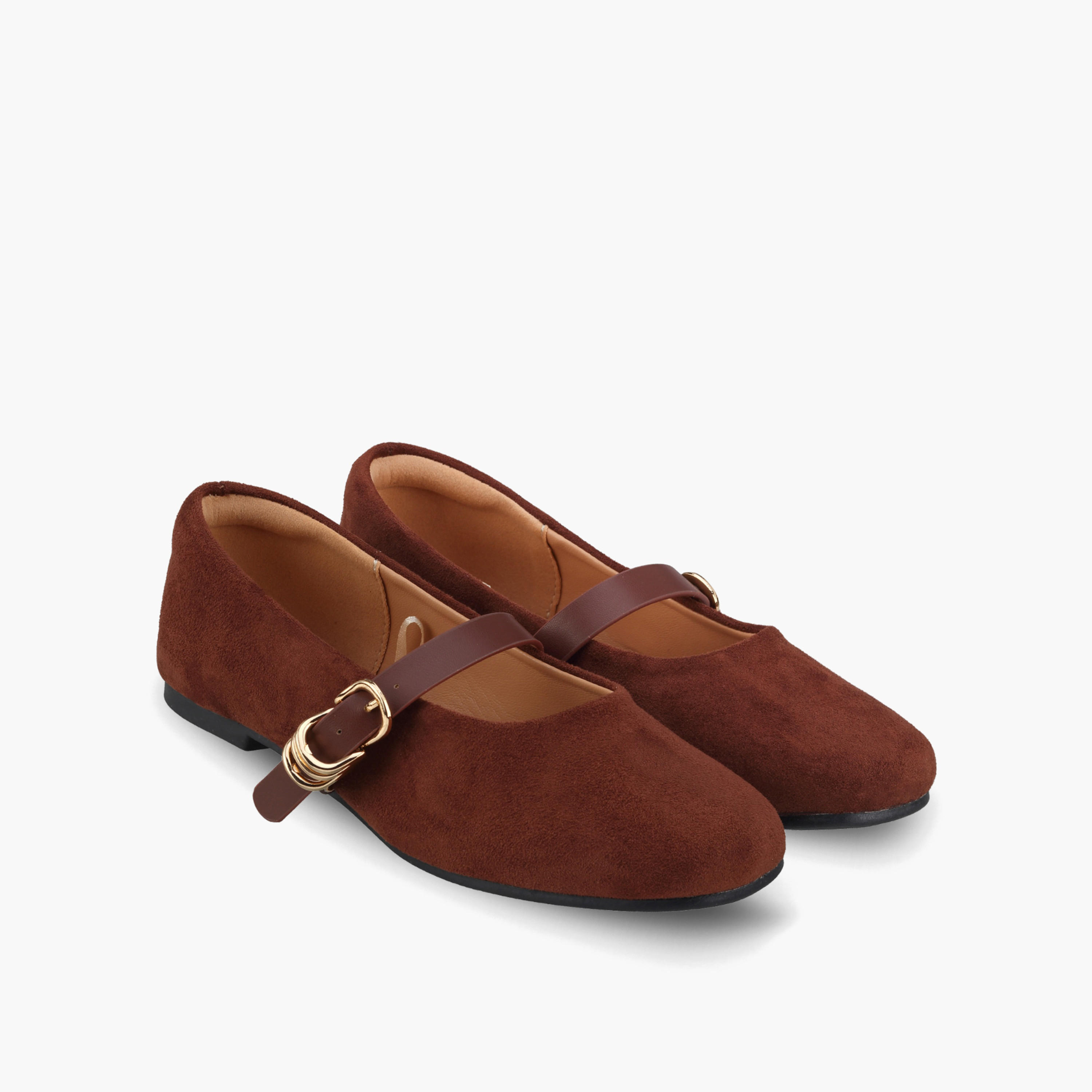 حذاء ماري جين بارز الملمس للفتيات من ليتل ميسي-girls-shoes-ballerinas-image-1